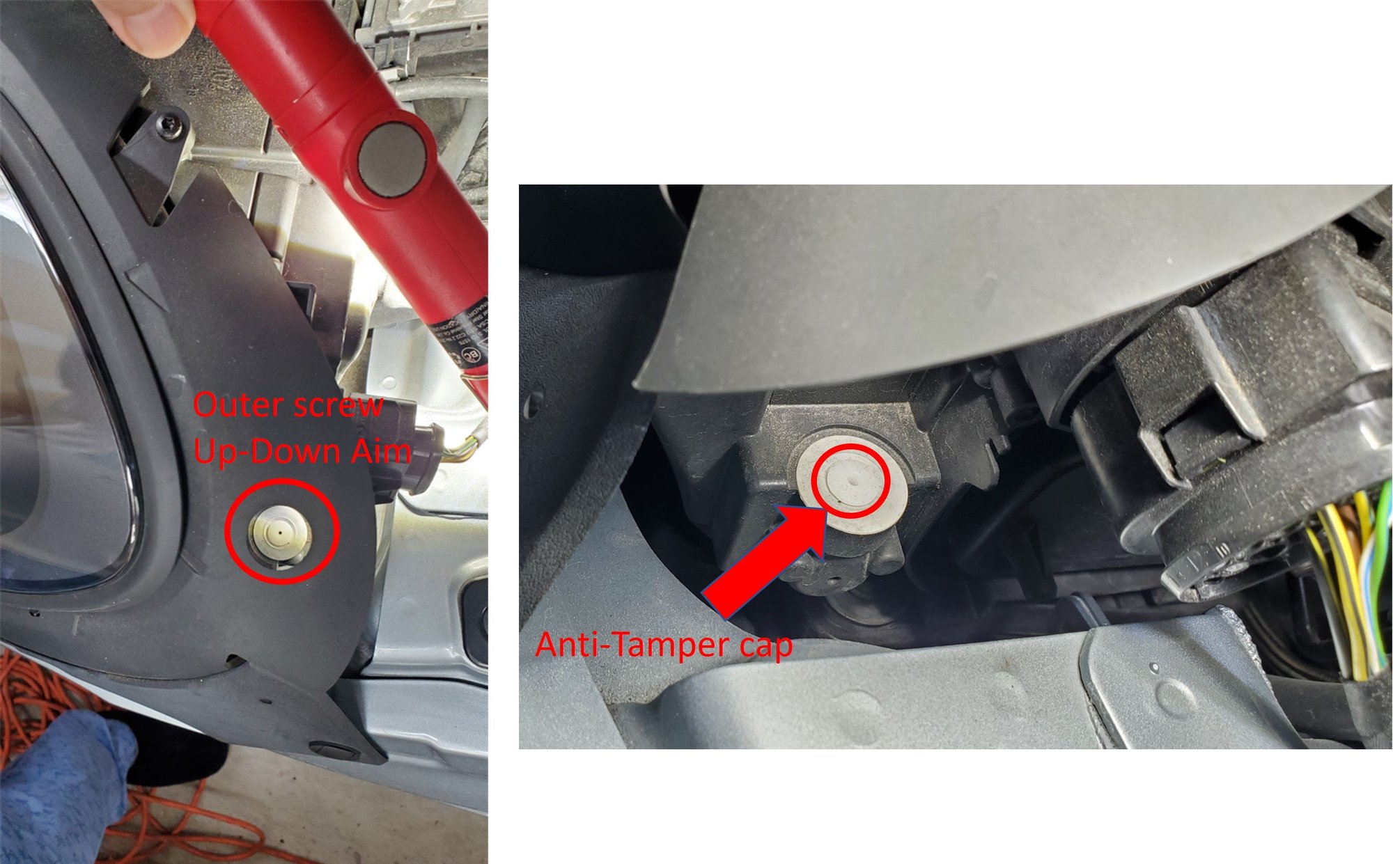 Headlight adjustment Rennlist Porsche Discussion Forums