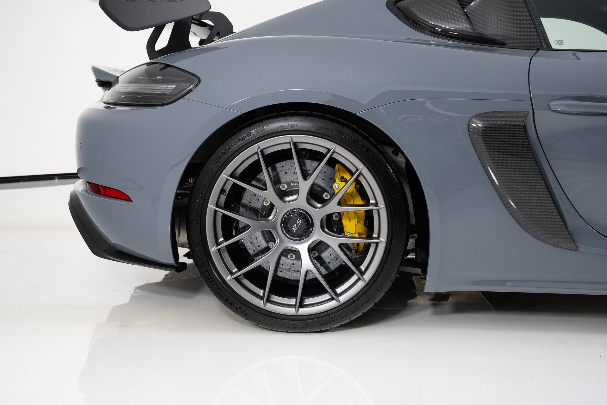 2023 Porsche 718 - Weissach GT4RS w/ Delivery Miles - Arctic Grey - Used - VIN WP0AE2A84PS280297 - 71 Miles - 6 cyl - 2WD - Automatic - Coupe - Gray - Murrieta, CA 92562, United States