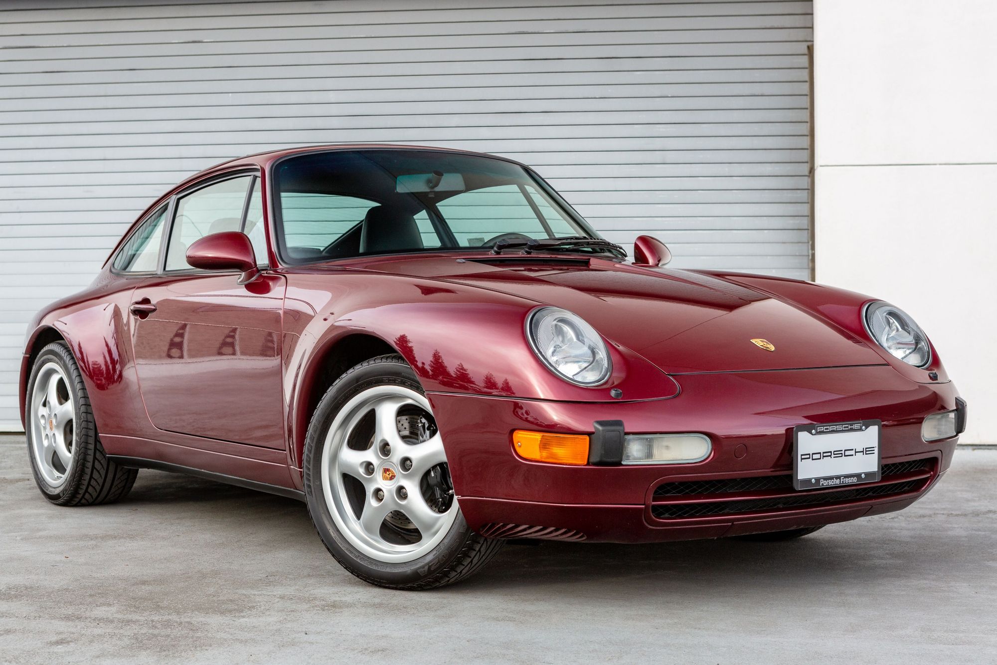 1997 Porsche 911 - Arena Red Carrera 2 with Automatic trans & Porsche Classic Radio - Used - VIN WP0AA2994VS320335 - 45,367 Miles - 6 cyl - 2WD - Automatic - Coupe - Red - Fresno, CA 93650, United States