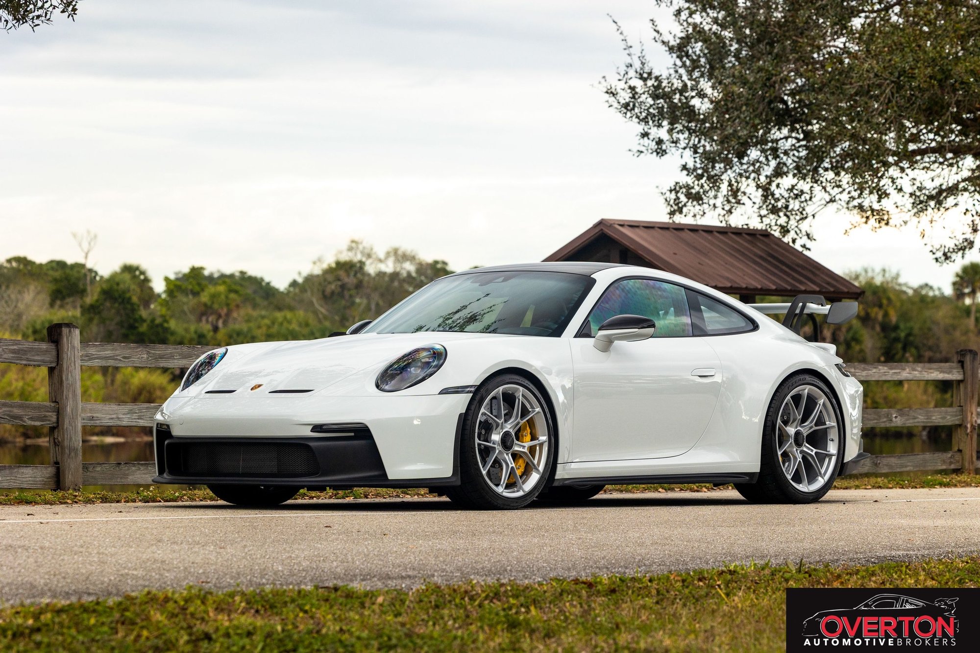 2024 Porsche 911 - 2024 Porsche 911 GT3 in White with Black Leather and Race-Tex Interior with 6-Speed! - Used - Stuart, FL 34996, United States