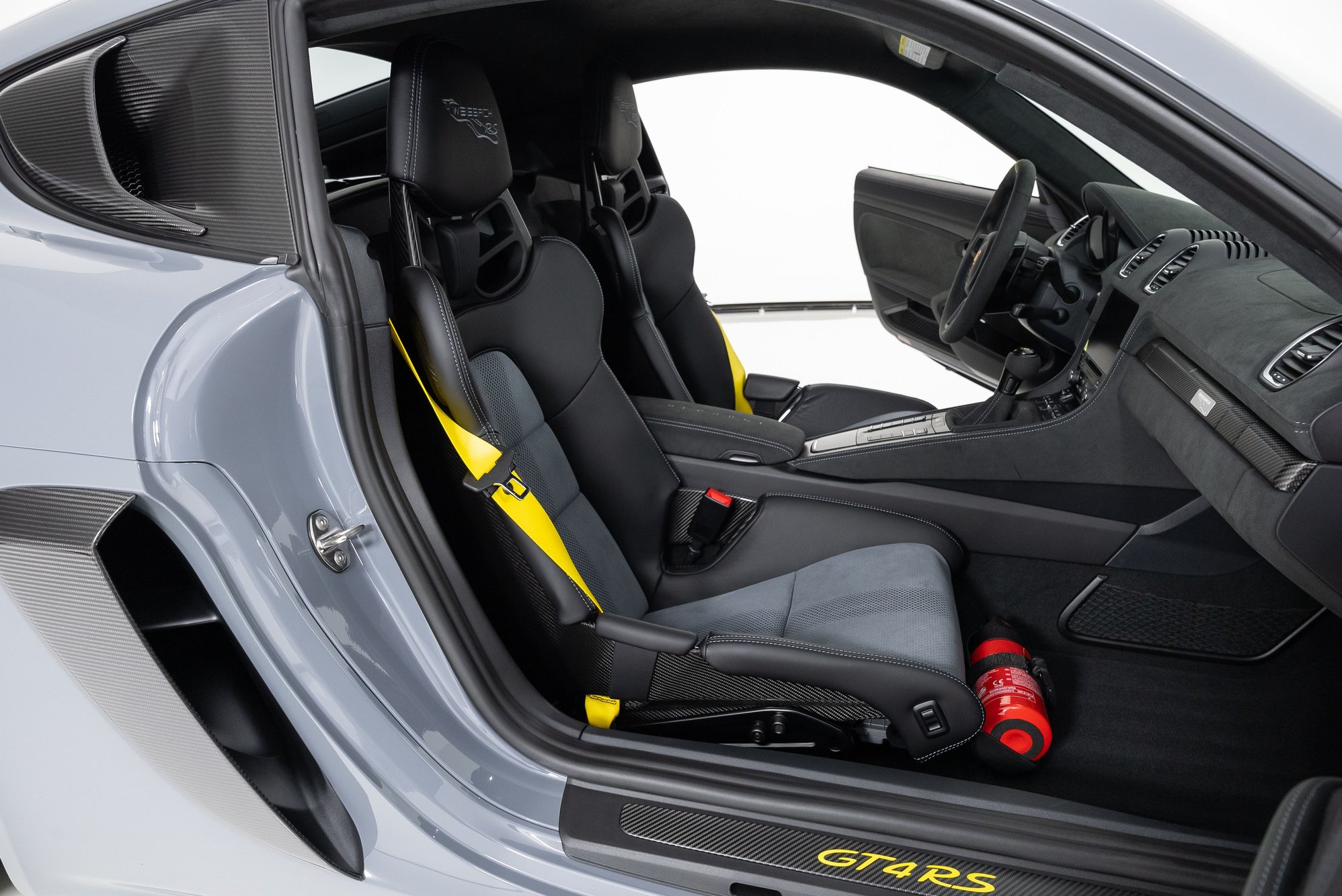 2023 Porsche 718 - Weissach GT4RS w/ Delivery Miles - Arctic Grey - Used - VIN WP0AE2A84PS280297 - 71 Miles - 6 cyl - 2WD - Automatic - Coupe - Gray - Murrieta, CA 92562, United States