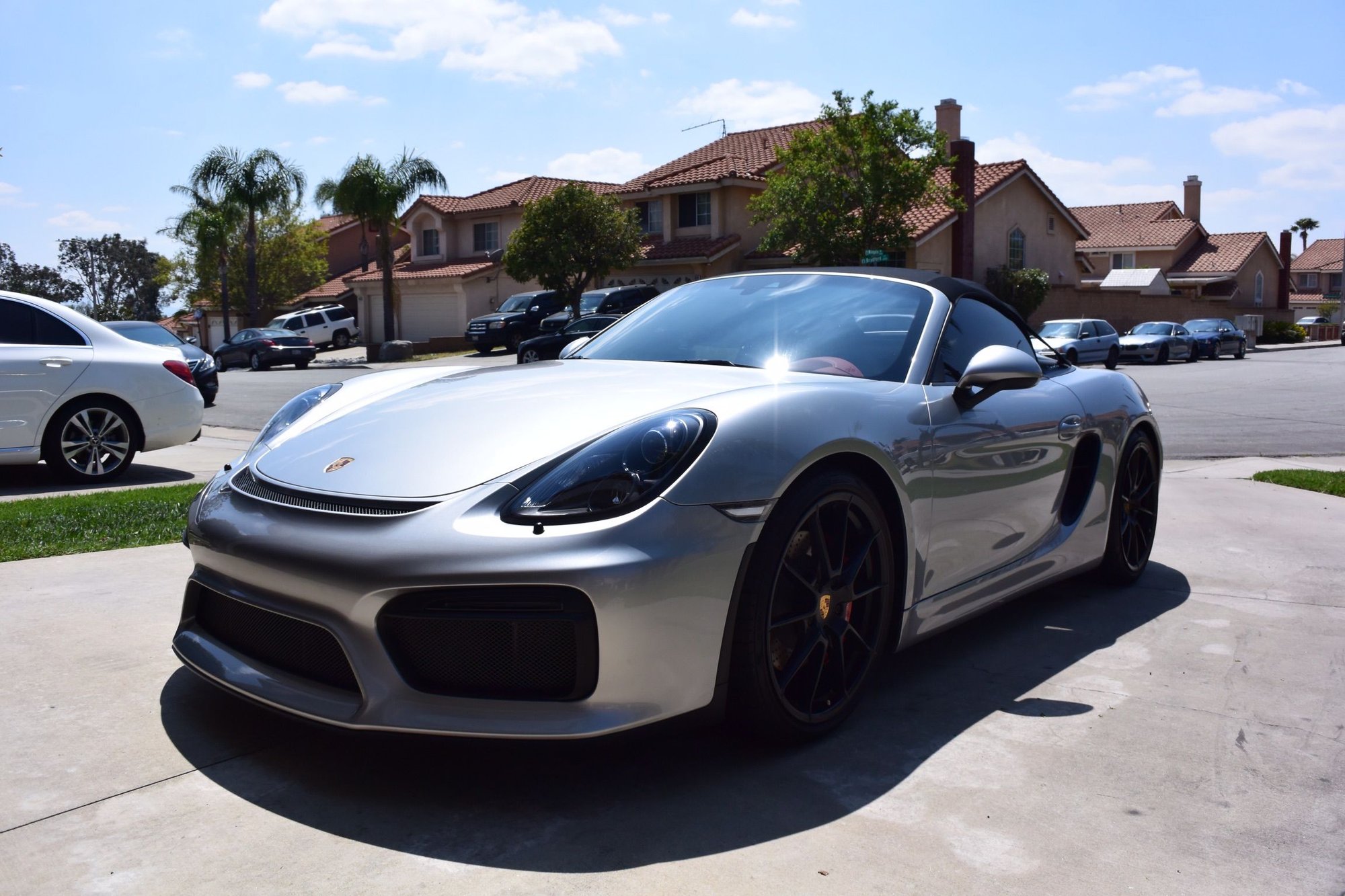 2016 Porsche Boxster - 2016 Porsche Boxster Spyder - Used - VIN WP0CC2A82GS152669 - 7,670 Miles - 6 cyl - 2WD - Manual - Convertible - Silver - Alta Loma, CA 91701, United States