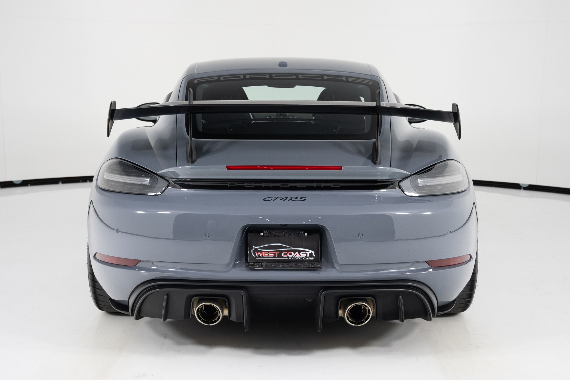 2023 Porsche 718 - Weissach GT4RS w/ Delivery Miles - Arctic Grey - Used - VIN WP0AE2A84PS280297 - 71 Miles - 6 cyl - 2WD - Automatic - Coupe - Gray - Murrieta, CA 92562, United States