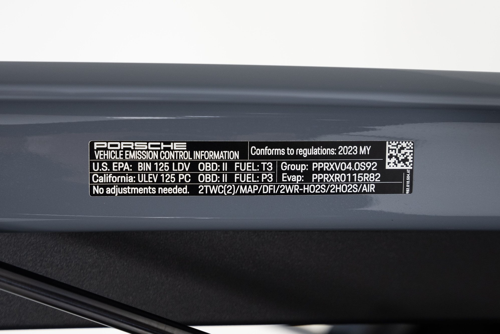 2023 Porsche 718 - Weissach GT4RS w/ Delivery Miles - Arctic Grey - Used - VIN WP0AE2A84PS280297 - 71 Miles - 6 cyl - 2WD - Automatic - Coupe - Gray - Murrieta, CA 92562, United States