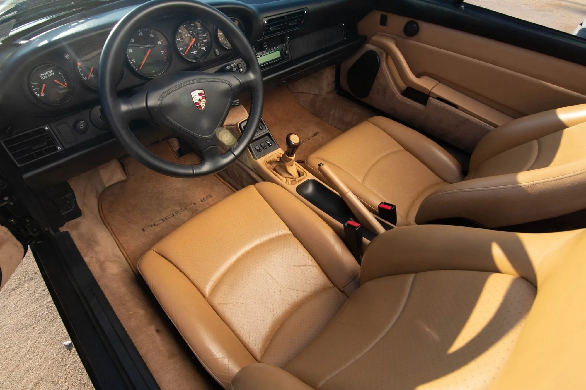 1996 Porsche 911 - 1996 993 Cab, 6 speed | Black over tan | Fister Stage 2, SSK, Golden Rod + more - Used - VIN WP0CA2995TS340762 - 51,850 Miles - 6 cyl - 2WD - Manual - Convertible - Black - Oakland, CA 94611, United States