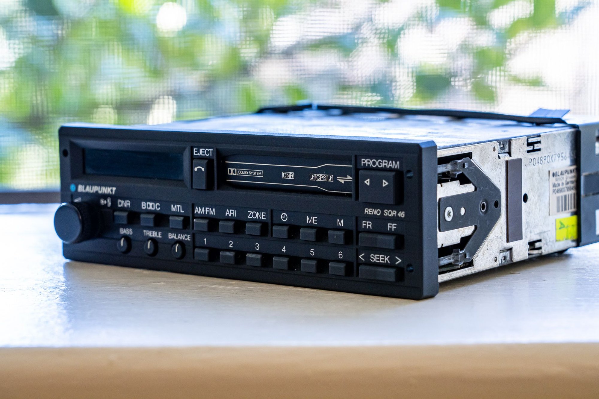 Interior/Upholstery - Blaupunkt Reno SQR 46 - Cassette Radio with  Amp - Used - 1990 to 1994 Porsche 911 - Wynnewood, PA 19096, United States