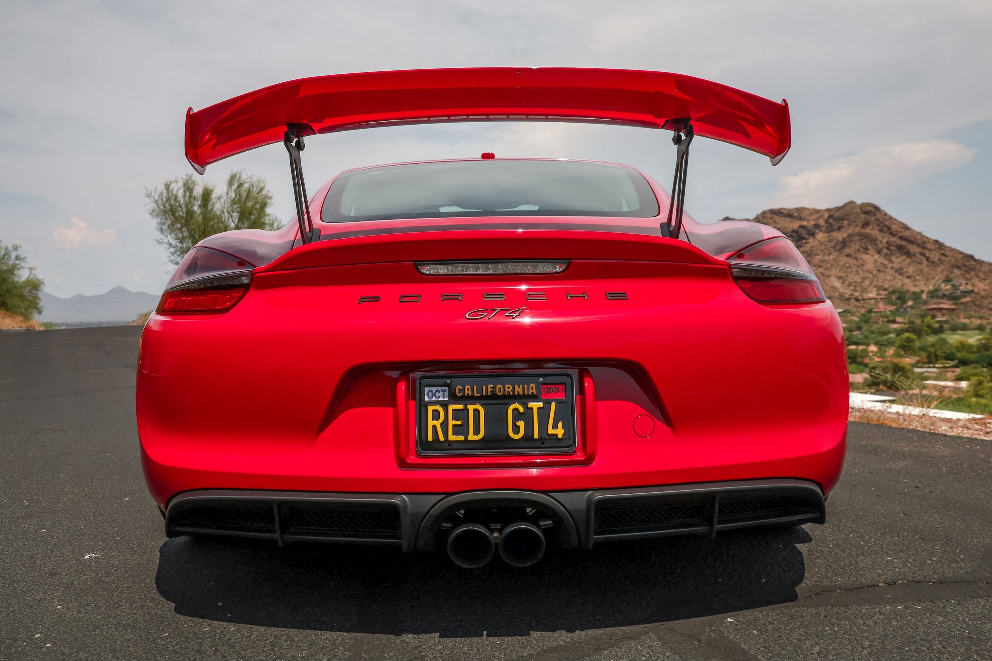 Rare 1 Of 138 Carmine Red 2016 Porsche Cayman Gt4 981 Top 3 Highest Optioned Rennlist 8424