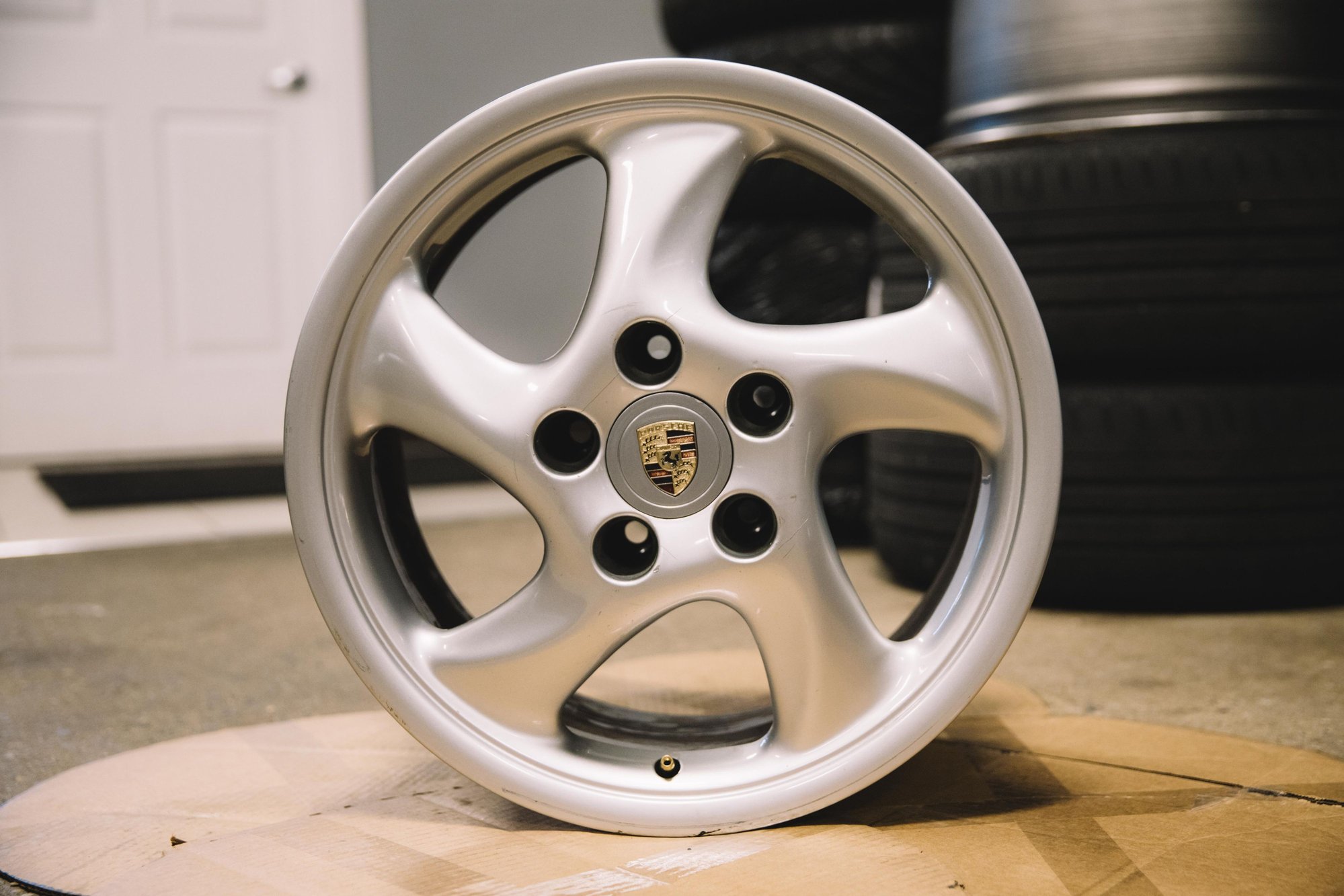 Wheels and Tires/Axles - 17" Porsche 911 996 Boxster 986 Twist Wheels in Silver - Used - 1998 to 2004 Porsche 911 - 1998 to 2004 Porsche Boxster - West Chester, PA 19382, United States