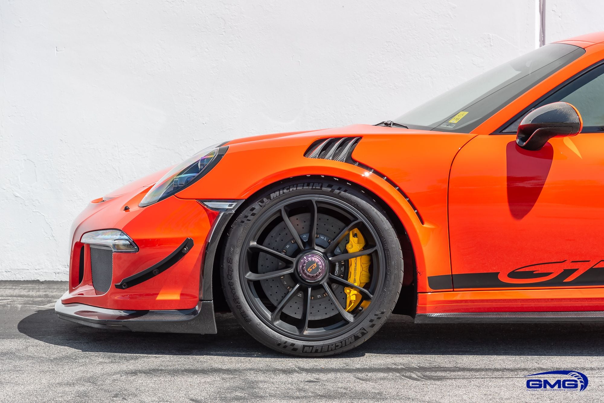 Gmg Racing Stunning Track Prepped Lava Orange 9911 Gt3 Rs For Sale