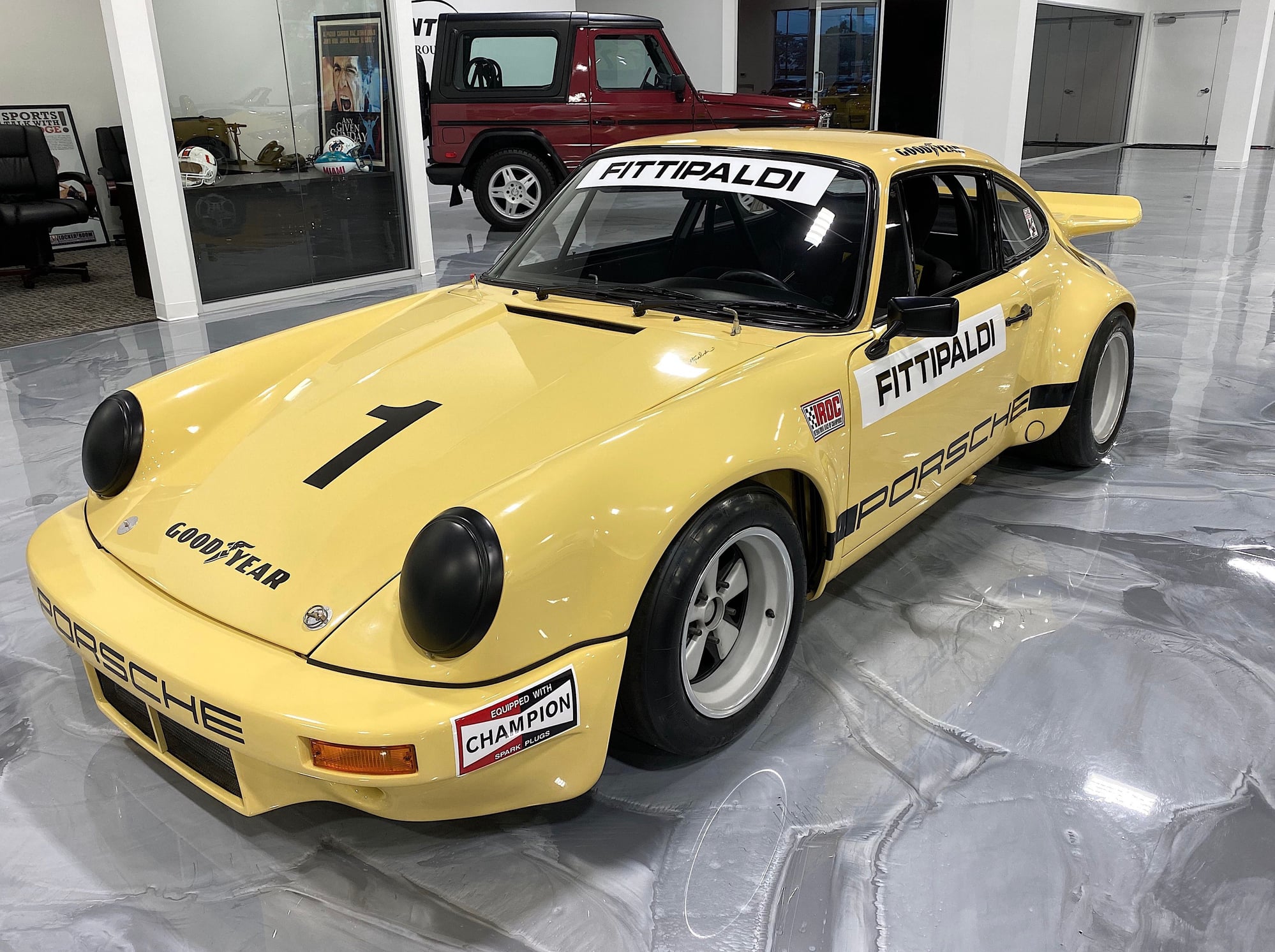 1973 Porsche 911 - 1973 Porsche IROC RSR - Fittipaldi car - Used - VIN 9114600100 - 225 Miles - 6 cyl - 2WD - Manual - Coupe - Yellow - Boca Raton, FL 33431, United States
