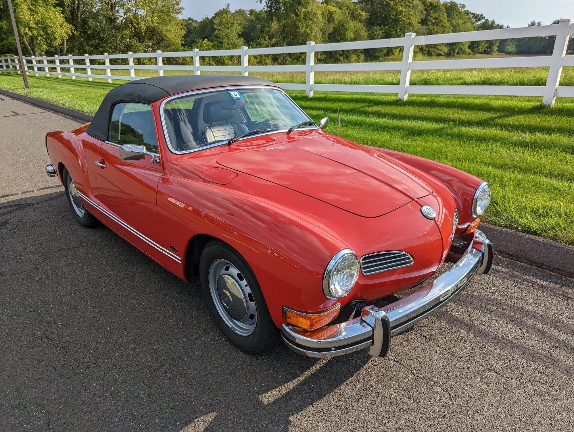 1974 Volkswagen Karmann Ghia - 1974 Volkswagen Karmann Ghia - Original, Unrestored, 39k Miles - Used - VIN 1442668038 - 39,200 Miles - 4 cyl - 2WD - Manual - Convertible - Red - Simsbury, CT 06070, United States