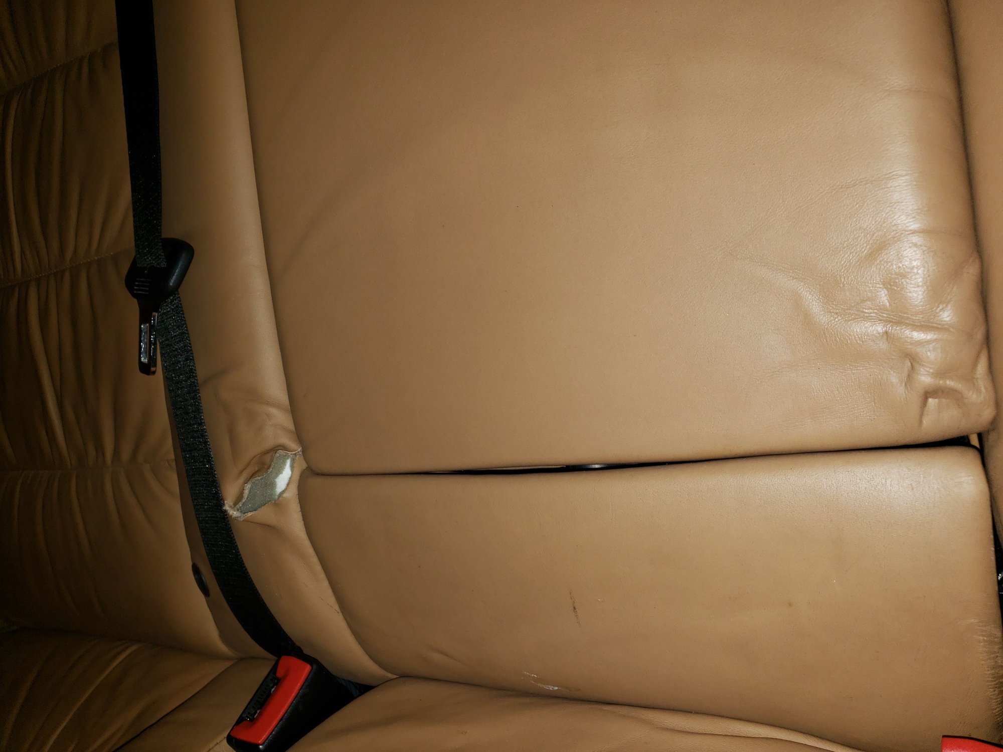 Patching Leather Tears from Seat Belts Rennlist Porsche Discussion