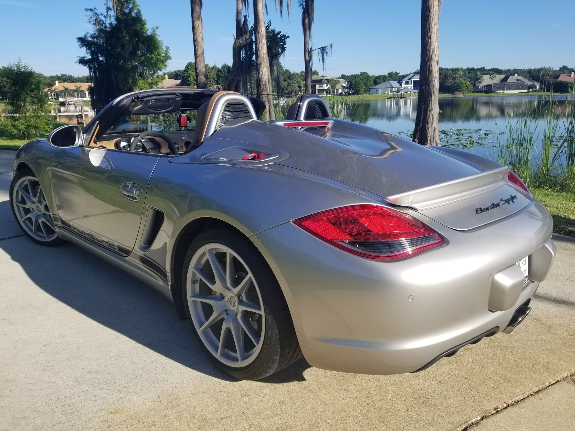 2012 Porsche Boxster - FS/FT: 2012 987.2 Boxster Spyder. 14K Miles, CPO, $96K MSRP - Used - VIN WP0CB2A88CS745112 - 14,500 Miles - Convertible - Silver - Orlando, FL 34786, United States