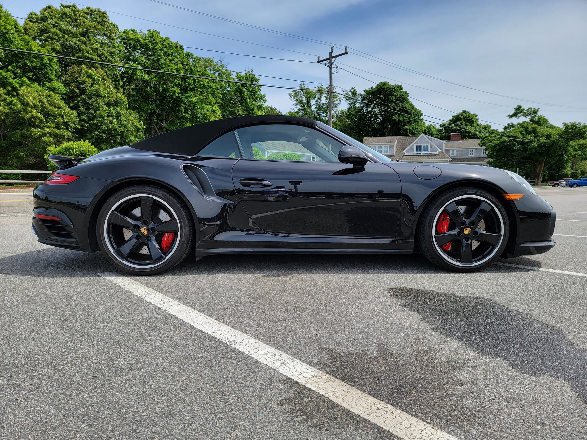 2019 Porsche 911 - 2019 911 Turbo Cabriolet - Used - VIN WP0CD2A97KS144193 - 7,460 Miles - 6 cyl - AWD - Automatic - Convertible - Black - Hyannis, MA 02601, United States