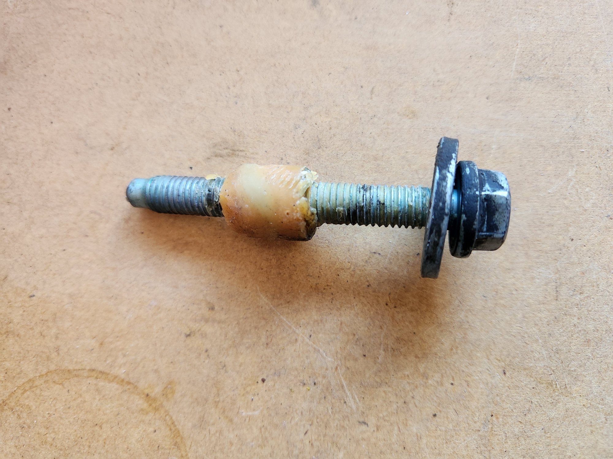 Trans Cross Member Bolts to Chassis Wrapped in Beeswax Rennlist