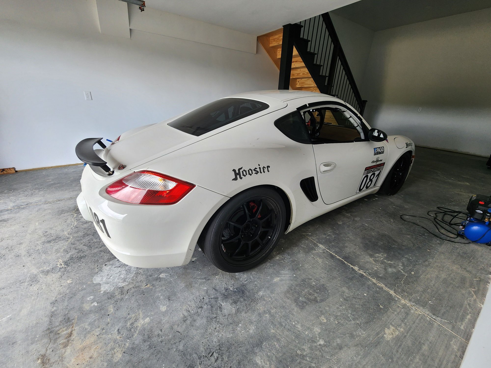 2008 Porsche Cayman - 2008 Cayman S Race Car - Used - VIN WP0AB29888U782801 - 18,640 Miles - 6 cyl - 2WD - Manual - Coupe - White - Oneida, NY 13421, United States