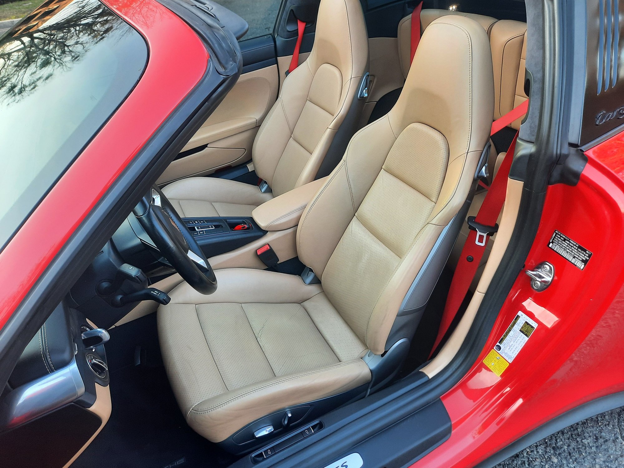 2018 Porsche 911 - check out my Targa GTS manual on BaT! - Used - VIN WP0BB2A90JS134332 - 37,500 Miles - 6 cyl - AWD - Manual - Convertible - Red - Savannah, GA 31405, United States