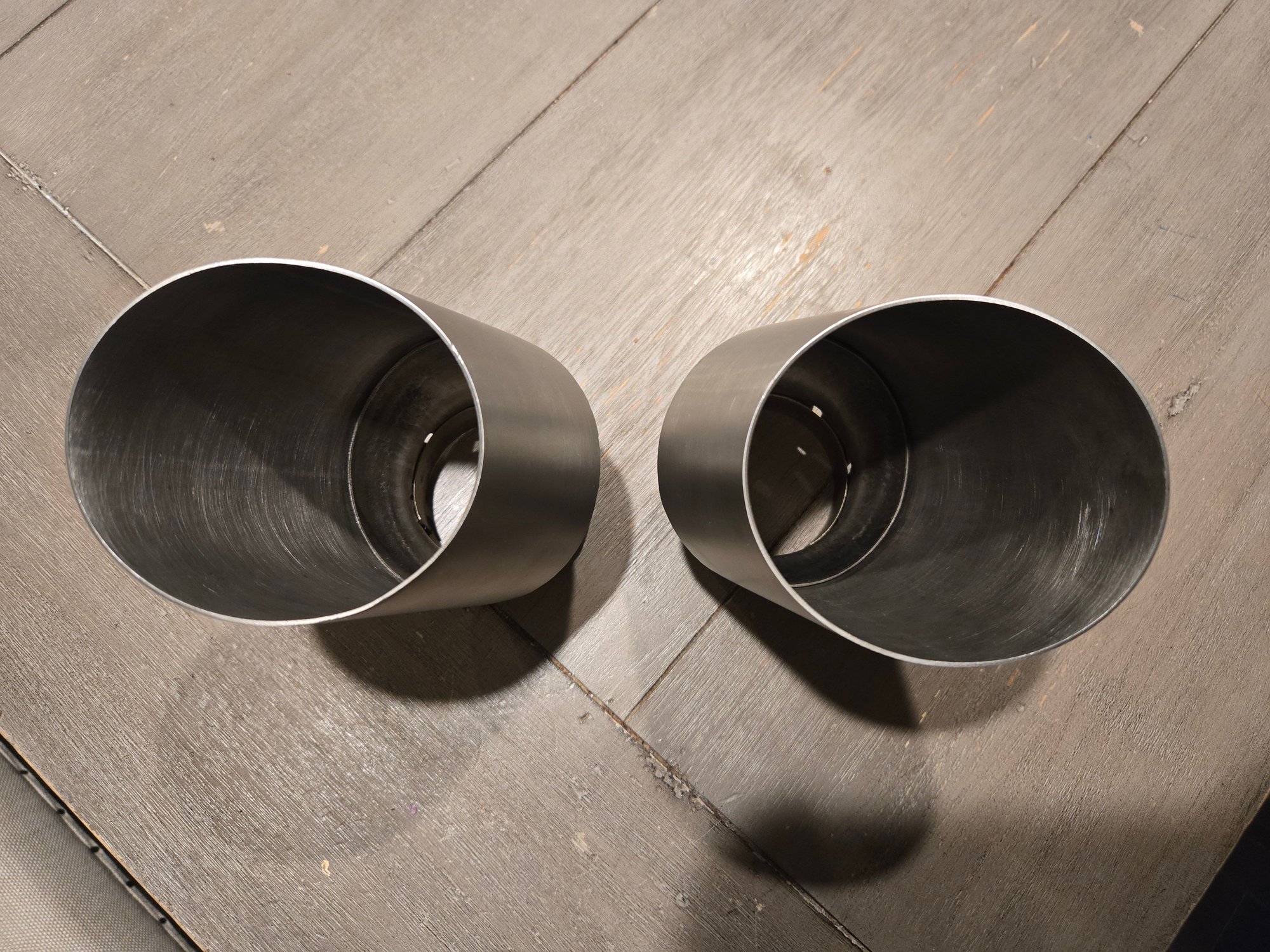 Engine - Exhaust - Soul GT2 Style Slash Cut Exhaust Tips for 997 Turbo - Used - -1 to 2026  All Models - Newark, DE 19711, United States