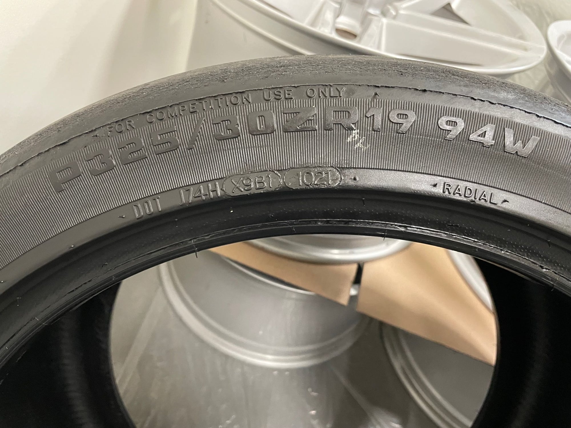 Wheels and Tires/Axles - FOR SALE: R7 Hoosier Tires (2) 325/30/19 - Used - 0  All Models - Allentown, PA 18106, United States