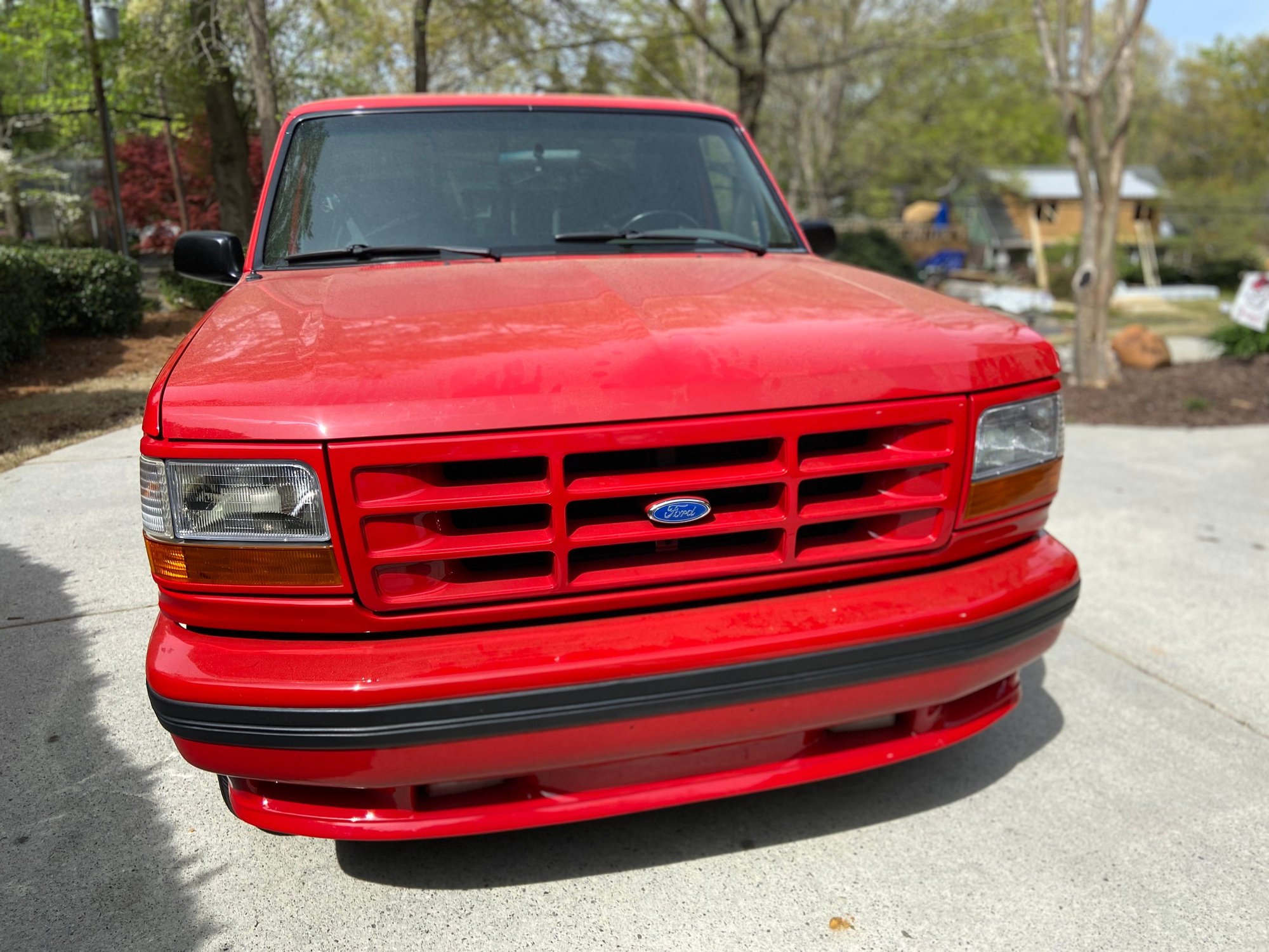 1993 Ford F-150 - 1993 ford lightning - Used - VIN 1111111111111111 - 134,000 Miles - 8 cyl - 2WD - Automatic - Truck - Red - Atlanta, GA 30328, United States