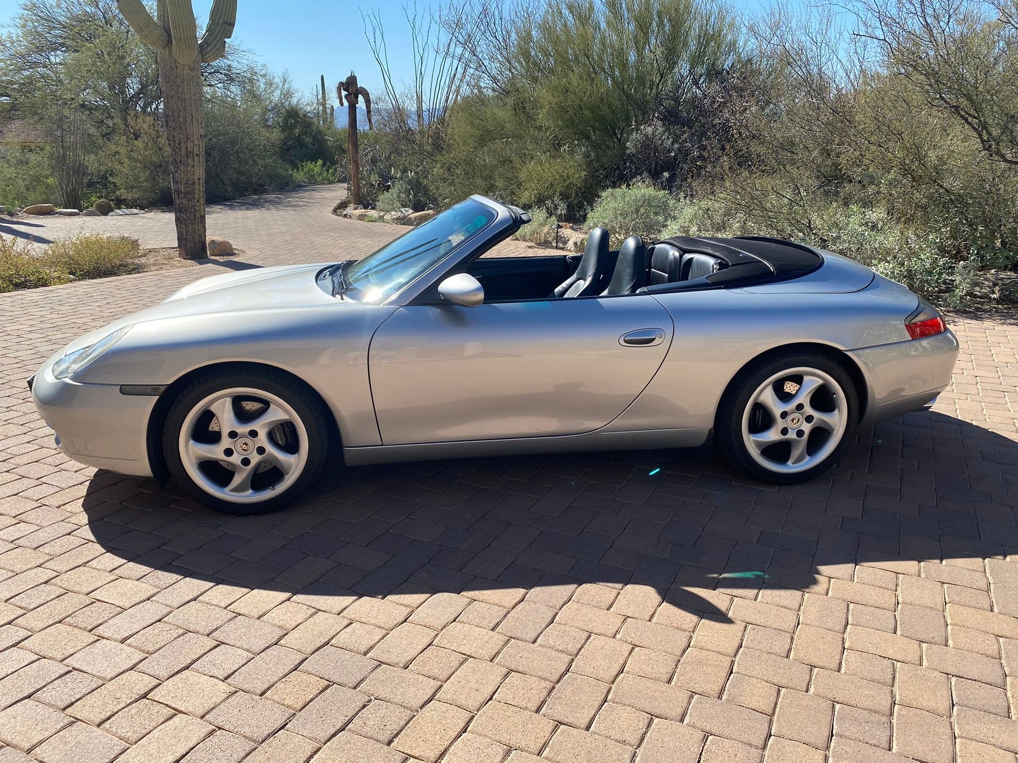 1999 Porsche 911 - 1999 911 996 C2 Cabriolet - Used - VIN WP0CA299XXS653263 - 90,000 Miles - 6 cyl - 2WD - Manual - Convertible - Silver - Tucson, AZ 85718, United States