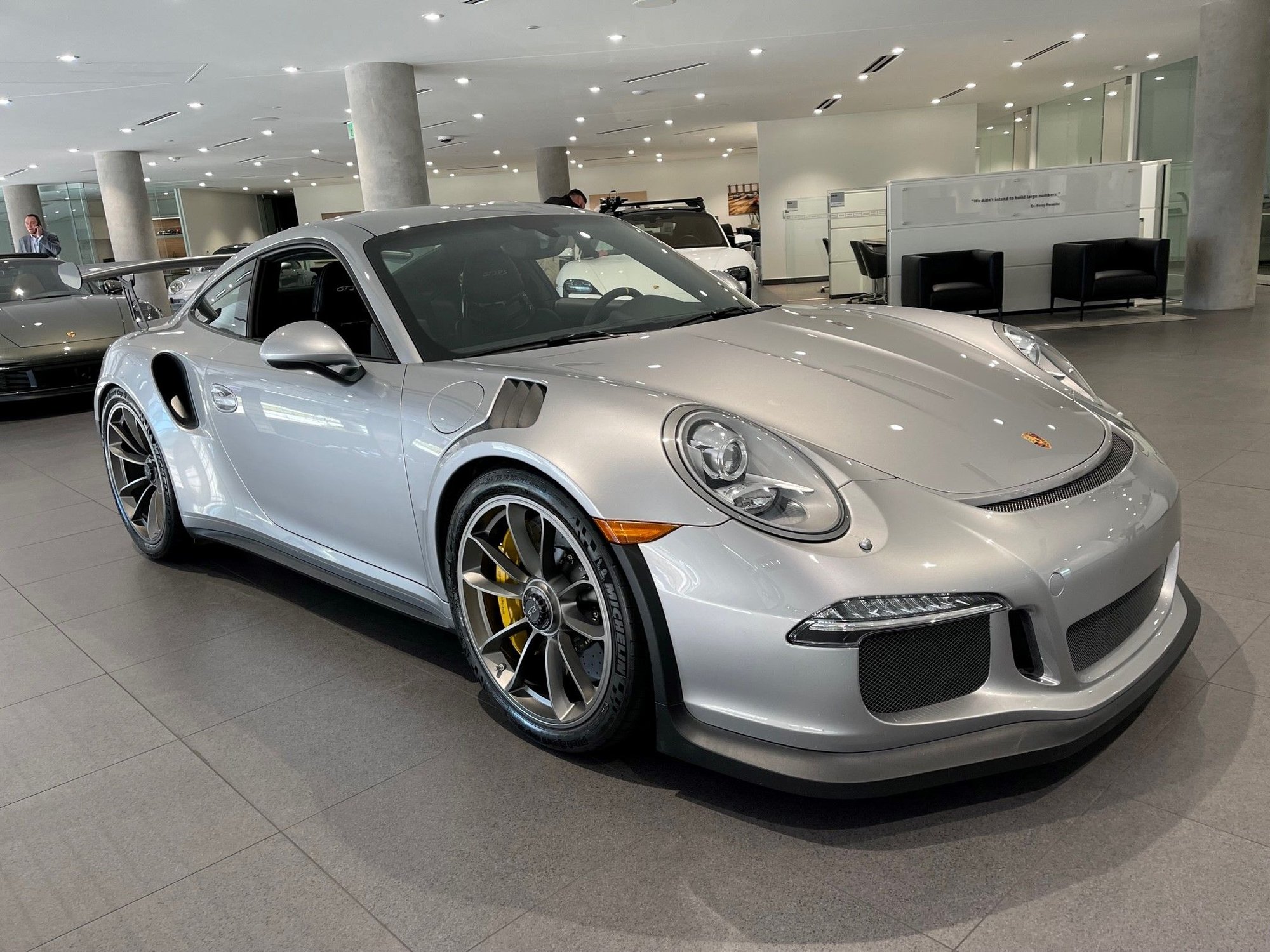 2016 Porsche 911 - 2016 GT3 RS CPO - Used - VIN WP0AF2A9XGS192229 - 5,200 Miles - 6 cyl - 2WD - Automatic - Coupe - Silver - Austin, TX 78759, United States