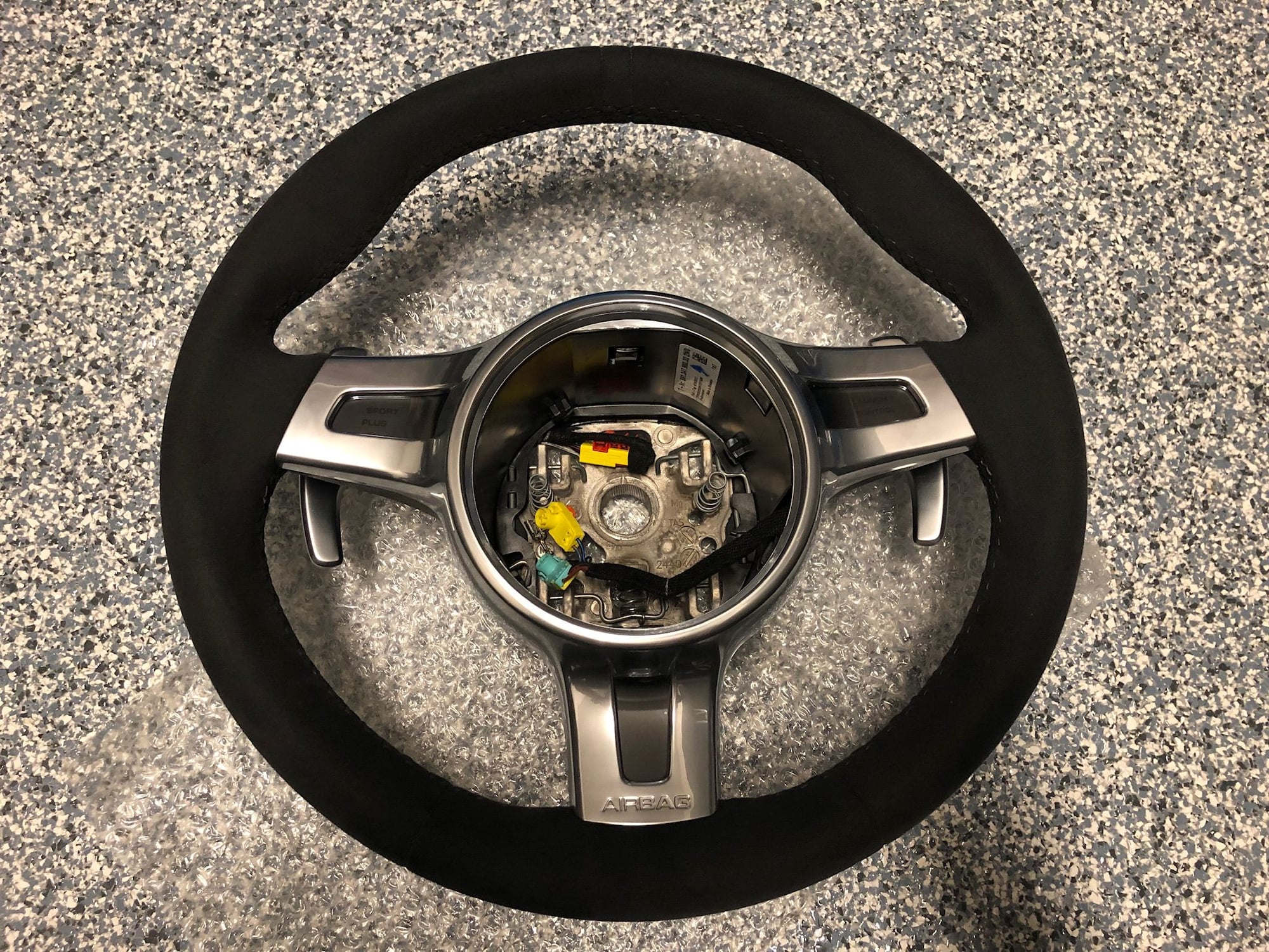 Steering/Suspension - FS: * Mint Alcantara PDK Sport Design Steering Wheel 991 997.2 987.2 - Used - 2009 to 2017 Porsche 911 - Ladera Ranch, CA 92694, United States