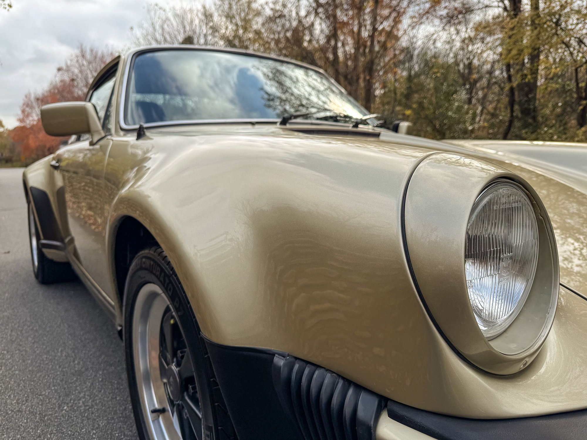 1977 Porsche 911 - 1977 930 Carrera Turbo in Platinum Metallic over Brown Leather - Used - VIN 9307800191 - 54,393 Miles - 6 cyl - 2WD - Manual - Coupe - Gold - Huntersville, NC 28078, United States