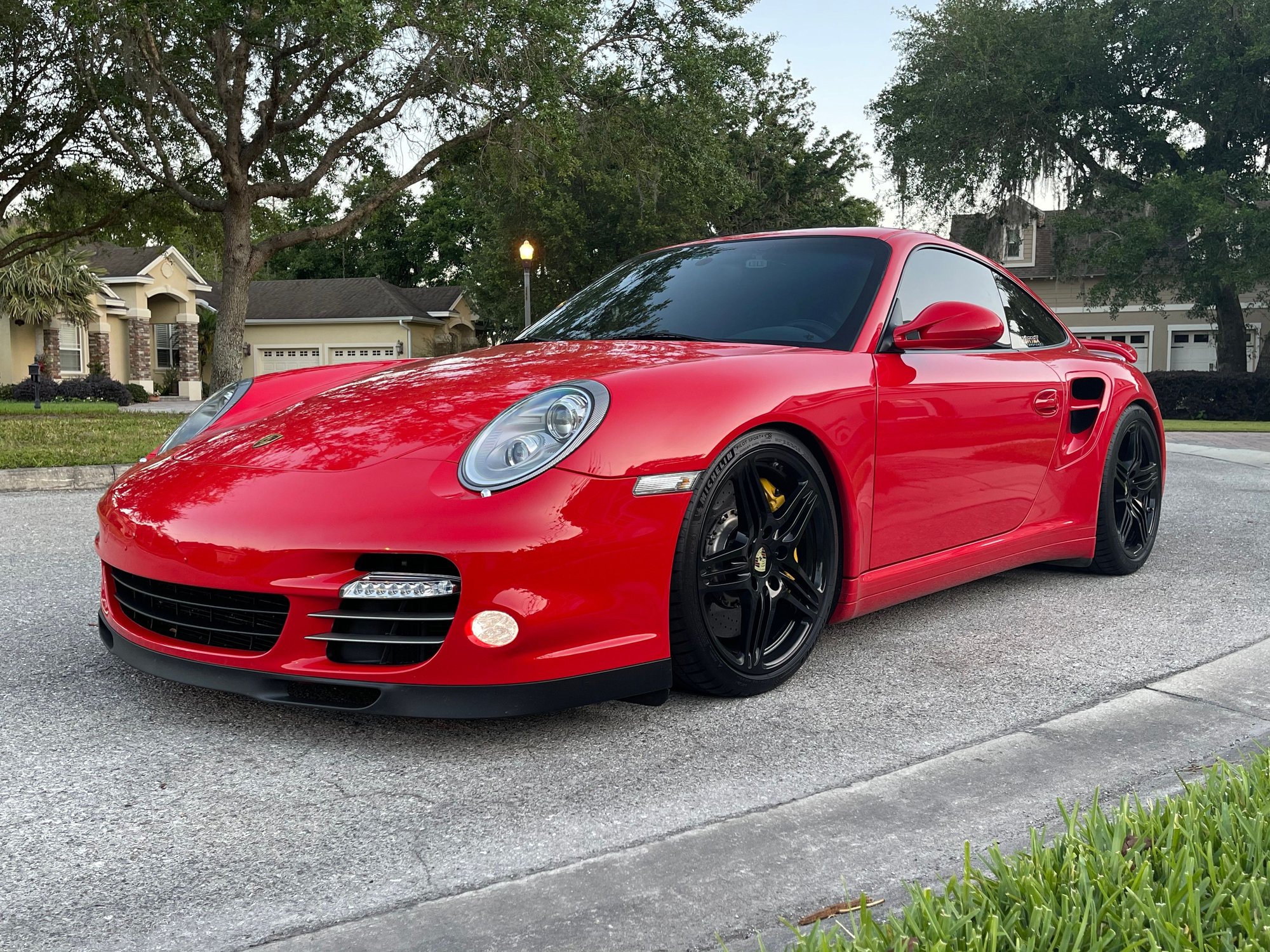 Wheels and Tires/Axles - Porsche 997 Turbo wheels with tires and TPMS - Used - 2006 to 2013 Porsche 911 - Lakeland, FL 33811, United States