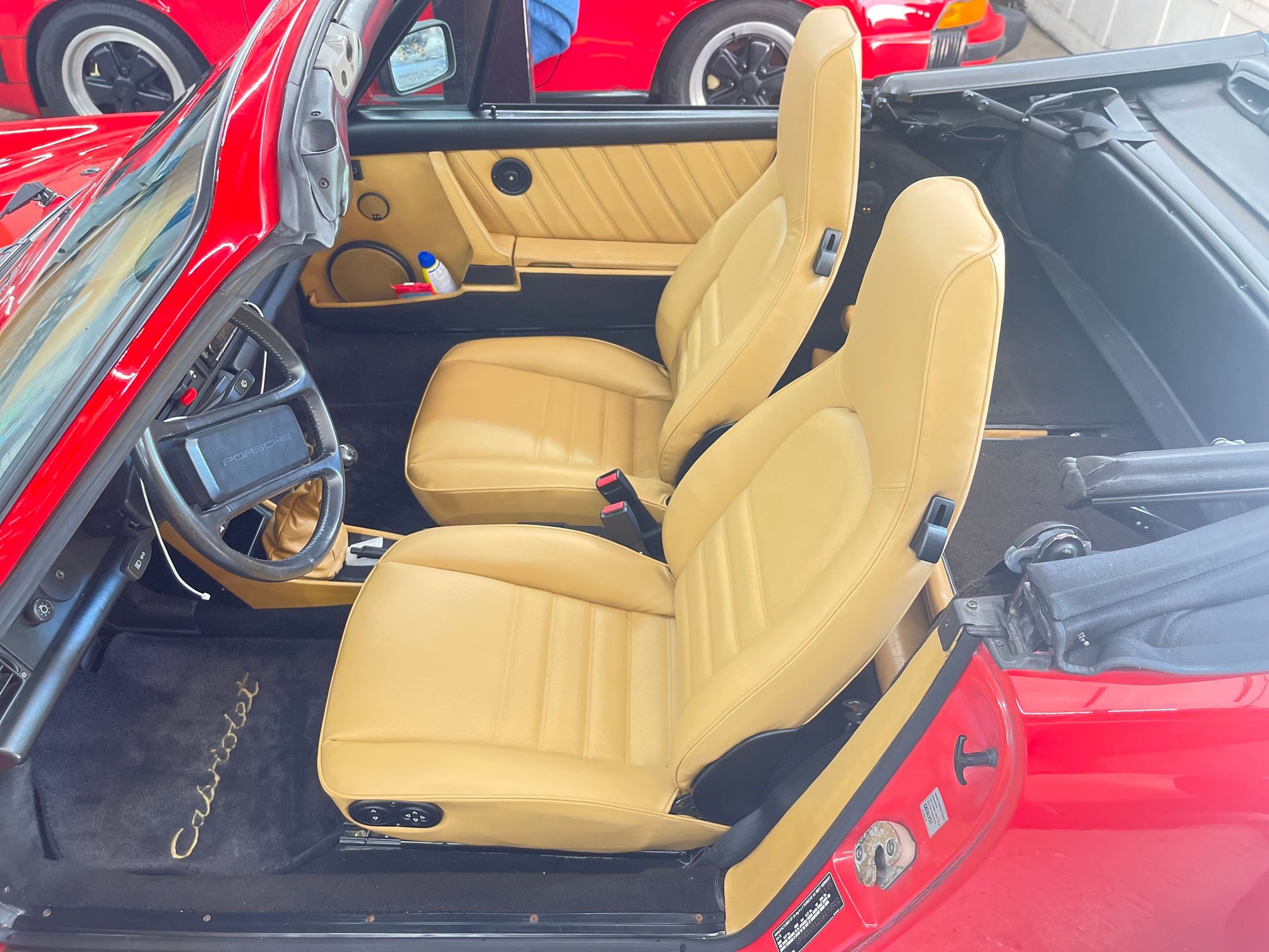 1986 Porsche 911 - Porsche 911 Carerra 3.2 Cab red with tan interior - Used - VIN WP0EB0912GS170502 - 83,000 Miles - 6 cyl - 2WD - Manual - Convertible - Red - Barrington, IL 60010, United States