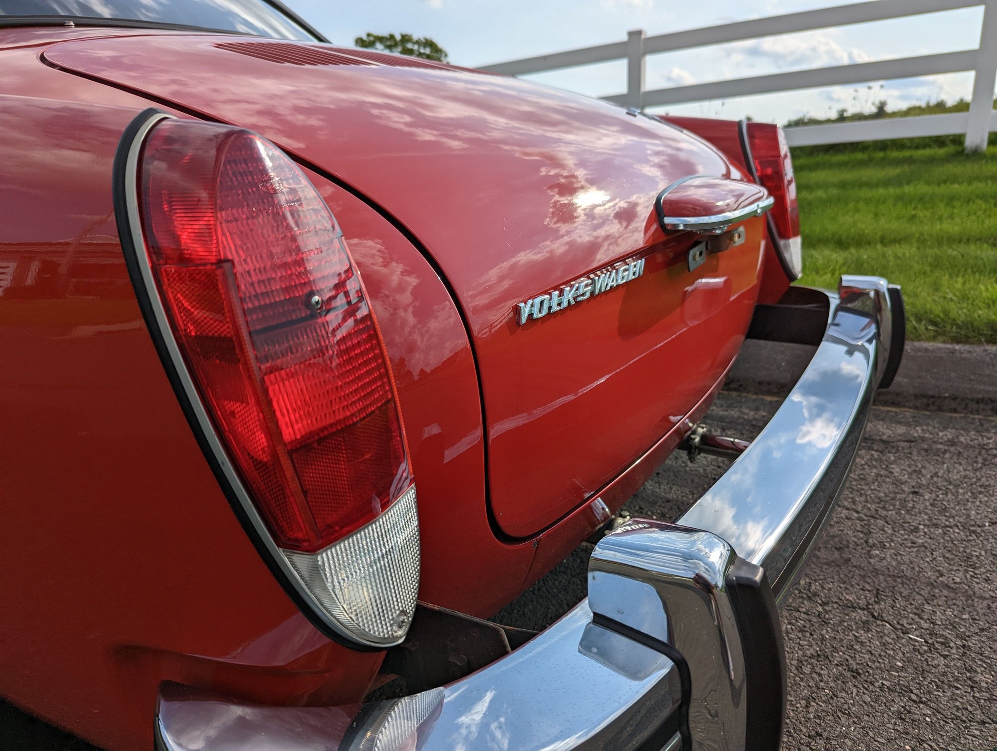 1974 Volkswagen Karmann Ghia - 1974 Volkswagen Karmann Ghia - Original, Unrestored, 39k Miles - Used - VIN 1442668038 - 39,200 Miles - 4 cyl - 2WD - Manual - Convertible - Red - Simsbury, CT 06070, United States