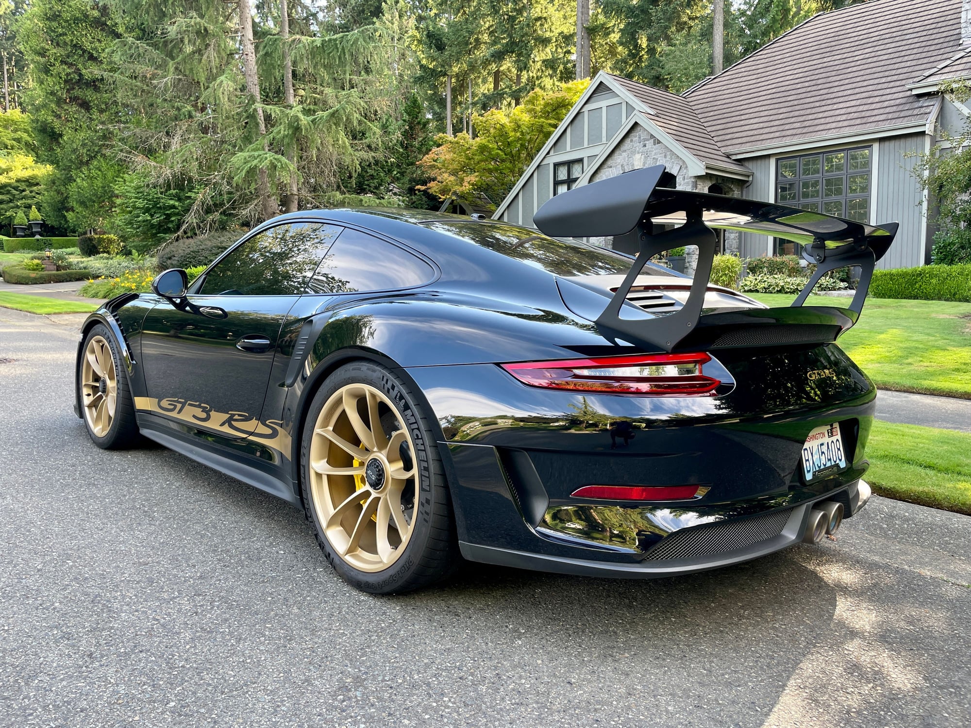 2019 Porsche 911 - 2019 Porsche GT3RS Weissach - Used - VIN WP0AF2A95KS165125 - 4,800 Miles - 6 cyl - 2WD - Automatic - Coupe - Black - Bellevue, WA 98004, United States