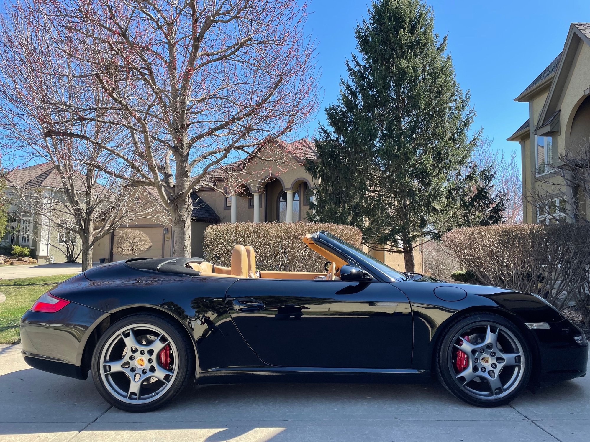 2006 Porsche 911 - 2006 Carrera S cab for sale. - Used - VIN WP0CB29986S768262 - 92,242 Miles - Automatic - Convertible - Black - Leawood, KS 66224, United States