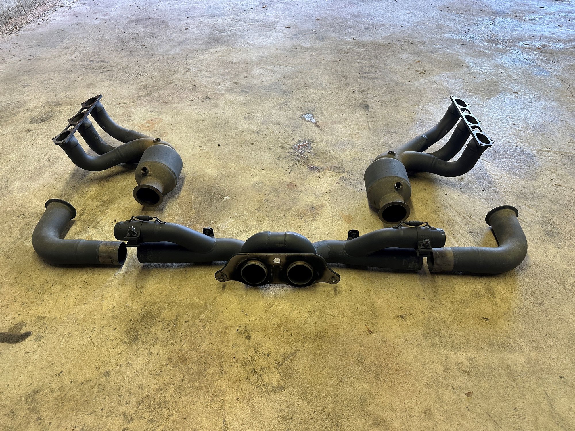 Engine - Exhaust - Akrapovic Slip-On Race Line Titanium Exhaust w/ Titanium Headers & Link Pipes - GT3 - Used - 2016 to 2019 Porsche GT3 - Bernardsville, NJ 07924, United States