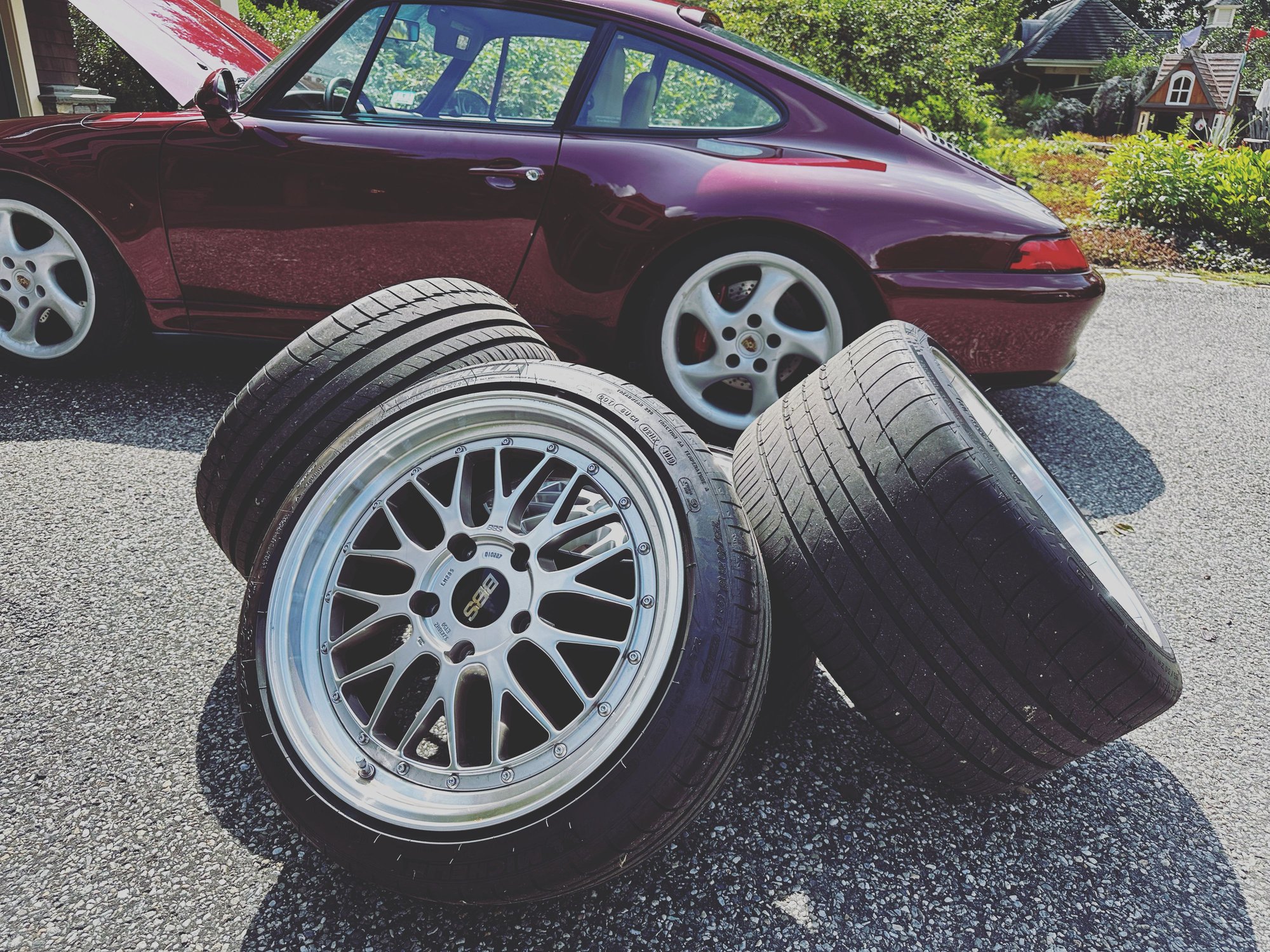 Wheels and Tires/Axles - BBS LM wheels from 993 - Used - 1996 to 1998 Porsche 911 - Great Barrington, MA 01230, United States