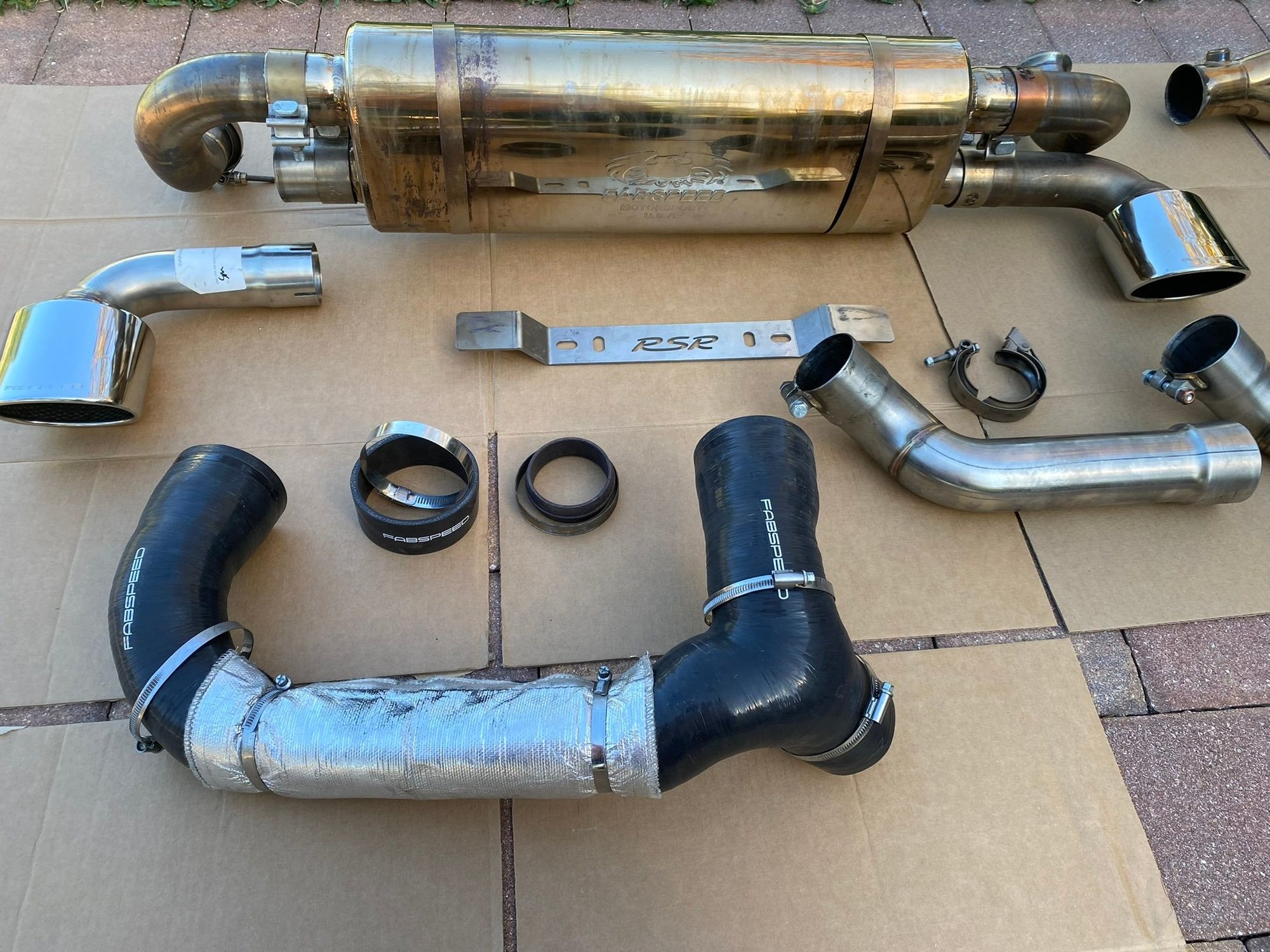 Engine - Exhaust - 964 Headers and Full Exhaust Fabspeed - Used - 1990 to 1994 Porsche 911 - Tampa, FL 33629, United States