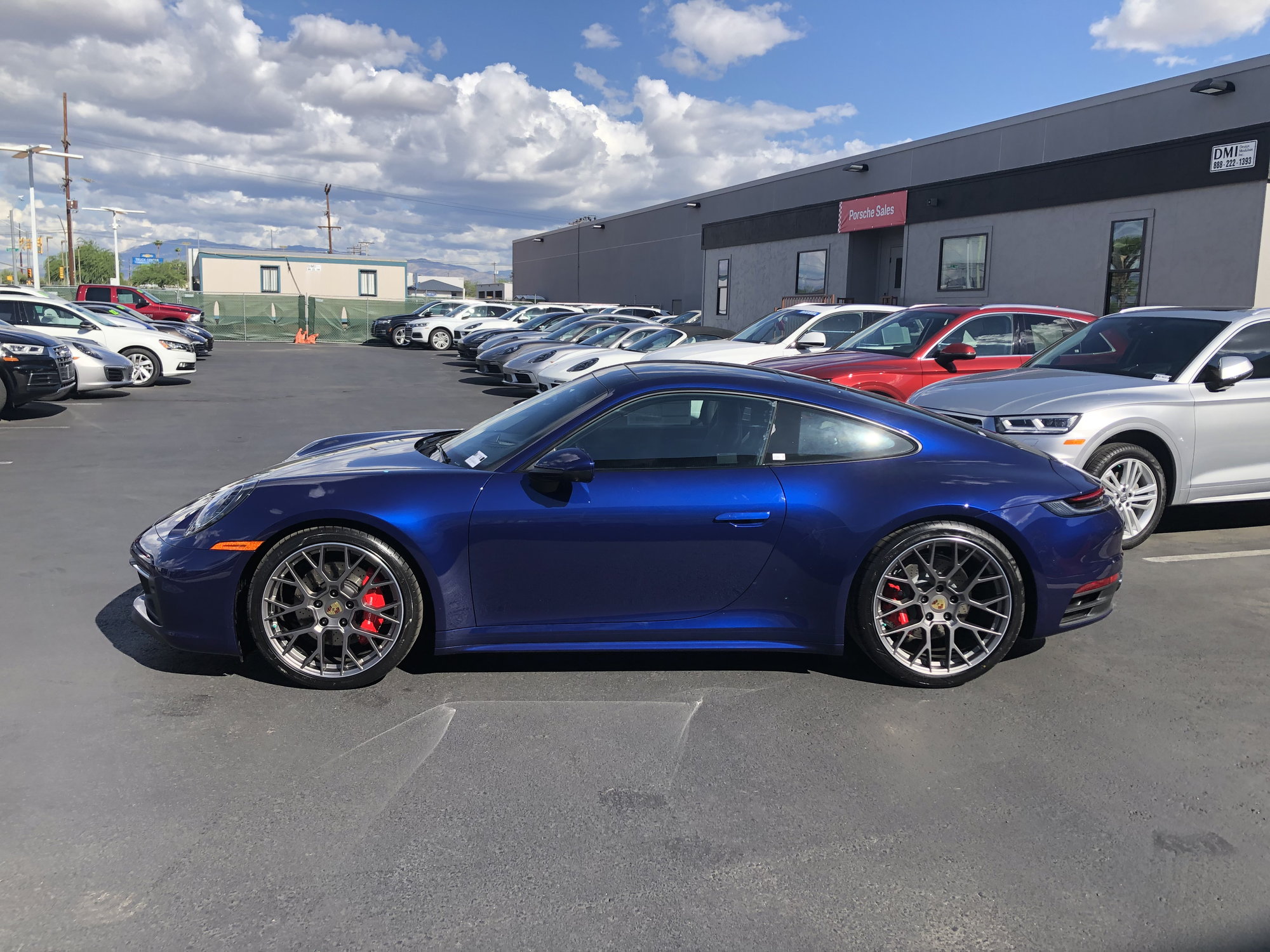 2020 Gentian Blue 992 911 4s Available For Immediate Delivery Rennlist Pors...