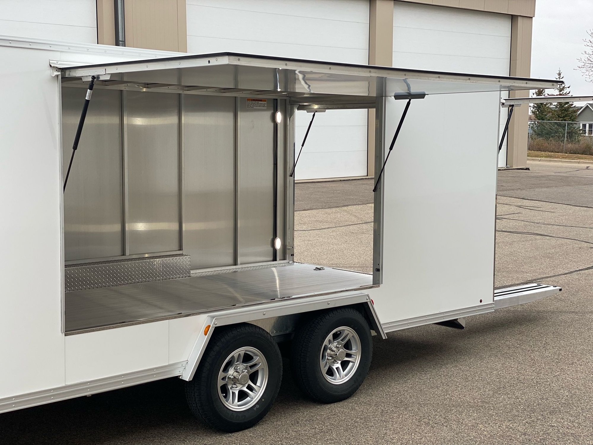2019 Porsche 911 - Trailex Enclosed Car Trailer – 6” Additional Factory Height, Diamond Plate - Used - VIN 1XTXC2329H1999917 - 750 Miles - Wayzata, MN 55391, United States