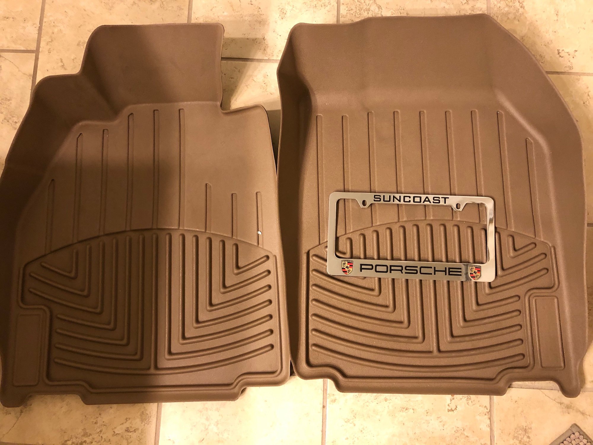 Weathertech Floor Liners For 981 Boxster Tan