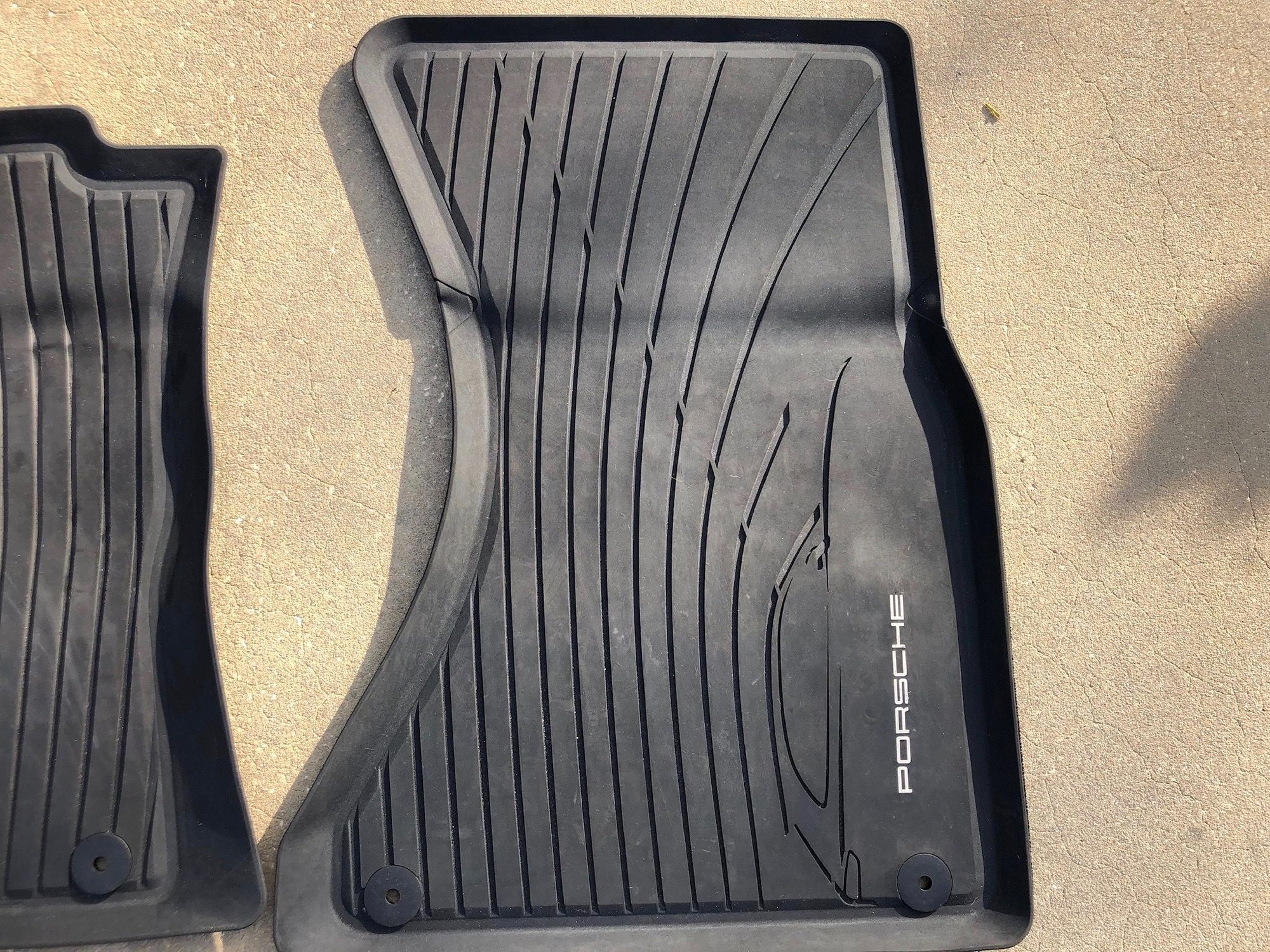 Interior/Upholstery - FS: OEM Porsche Macan All Weather Floor Mats - Used - 2015 to 2019 Porsche Macan - Tampa Bay, FL 34685, United States