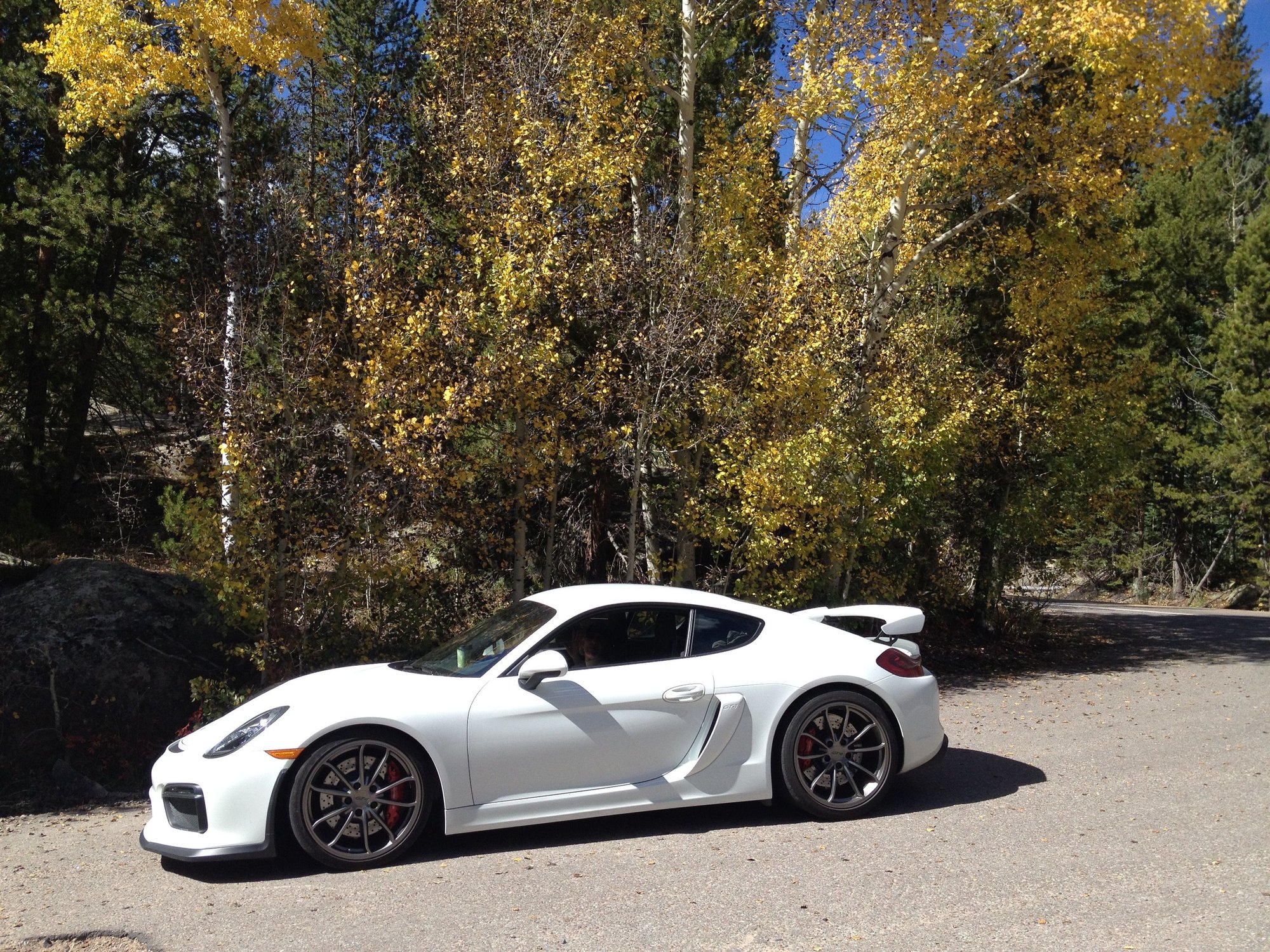 2016 Porsche Cayman GT4 - Colorado GT4 with Bucket Seats - Used - VIN WP0AC2A84GK197104 - 9,240 Miles - White - Boulder, CO 80302, United States