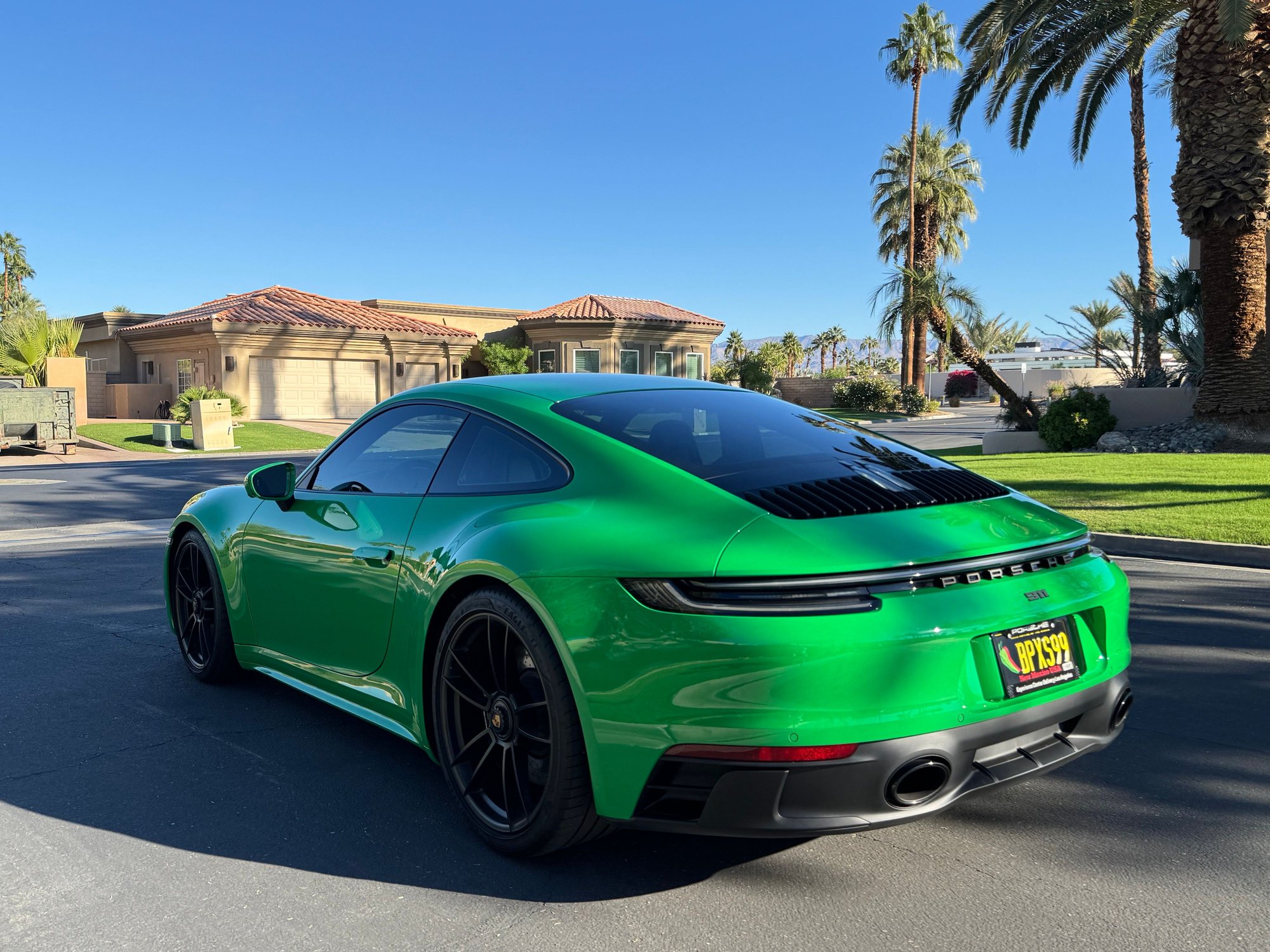 2023 Porsche 911 - 2023 Python Green GTS Manual - Used - VIN WP0AB2A92PS222075 - 5,400 Miles - 6 cyl - 2WD - Manual - Coupe - Other - Indian Wells, CA 92210, United States