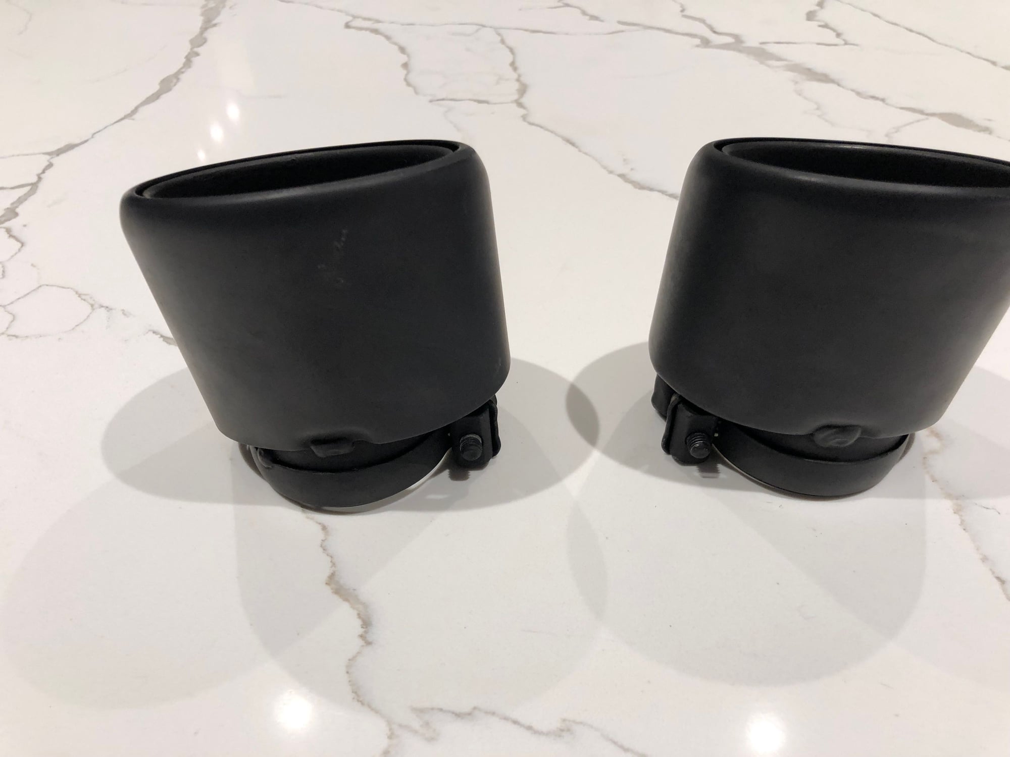 Engine - Exhaust - OEM 991.2 PSE tips powder coated black - Used - 2017 to 2019 Porsche 911 - Inverness, IL 60067, United States