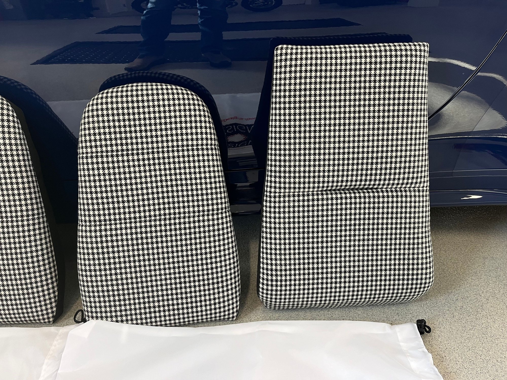 Interior/Upholstery - P1 Design Inserts (New) For 991/718/981 LWB - Pepita - New - 0  All Models - Rye, NH 03871, United States