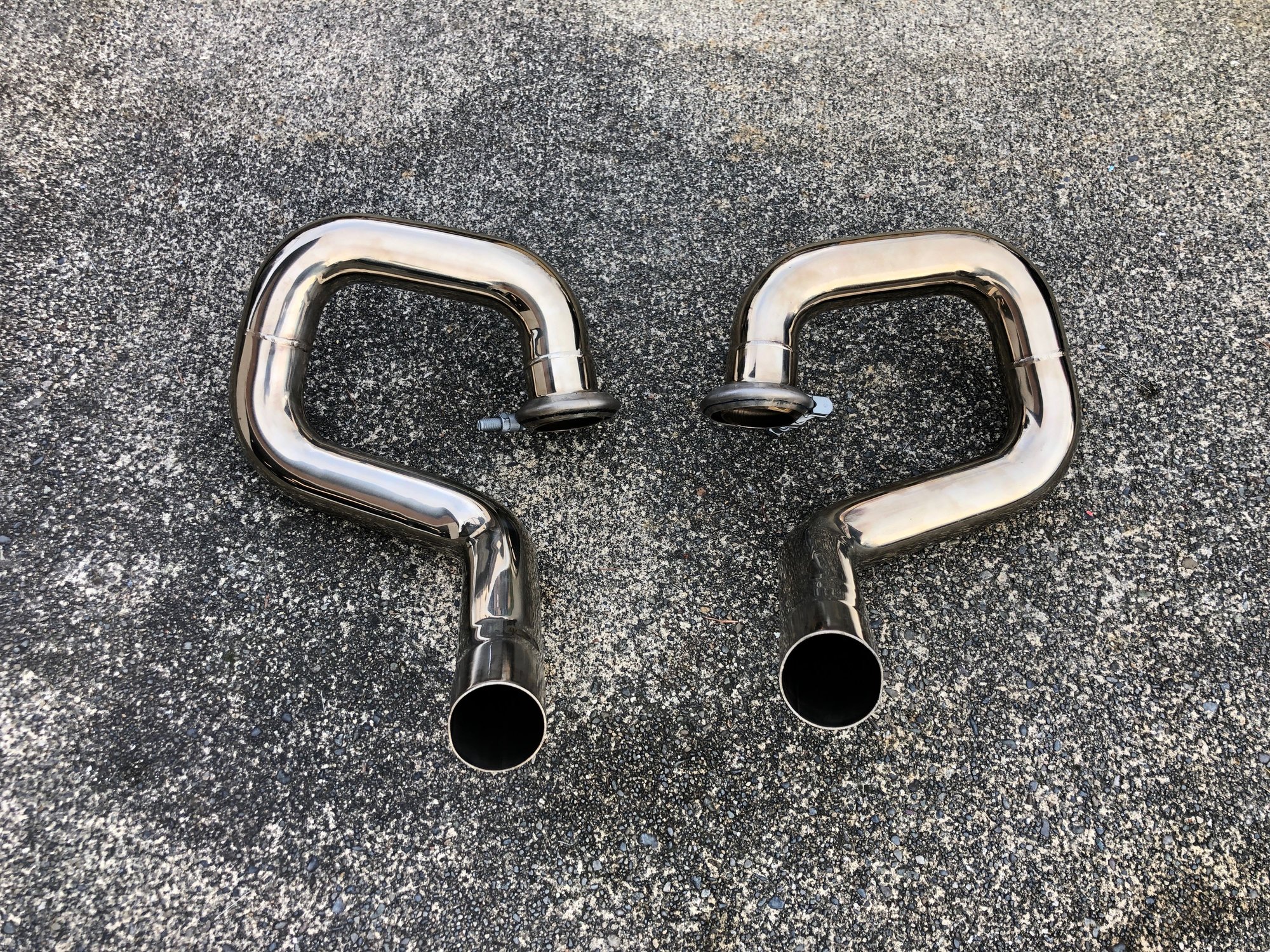 Engine - Exhaust - Porsche (Softronic?) Muffler bypass pipes brand new - New - 1999 to 2004 Porsche 911 - Tacoma, WA 98407, United States