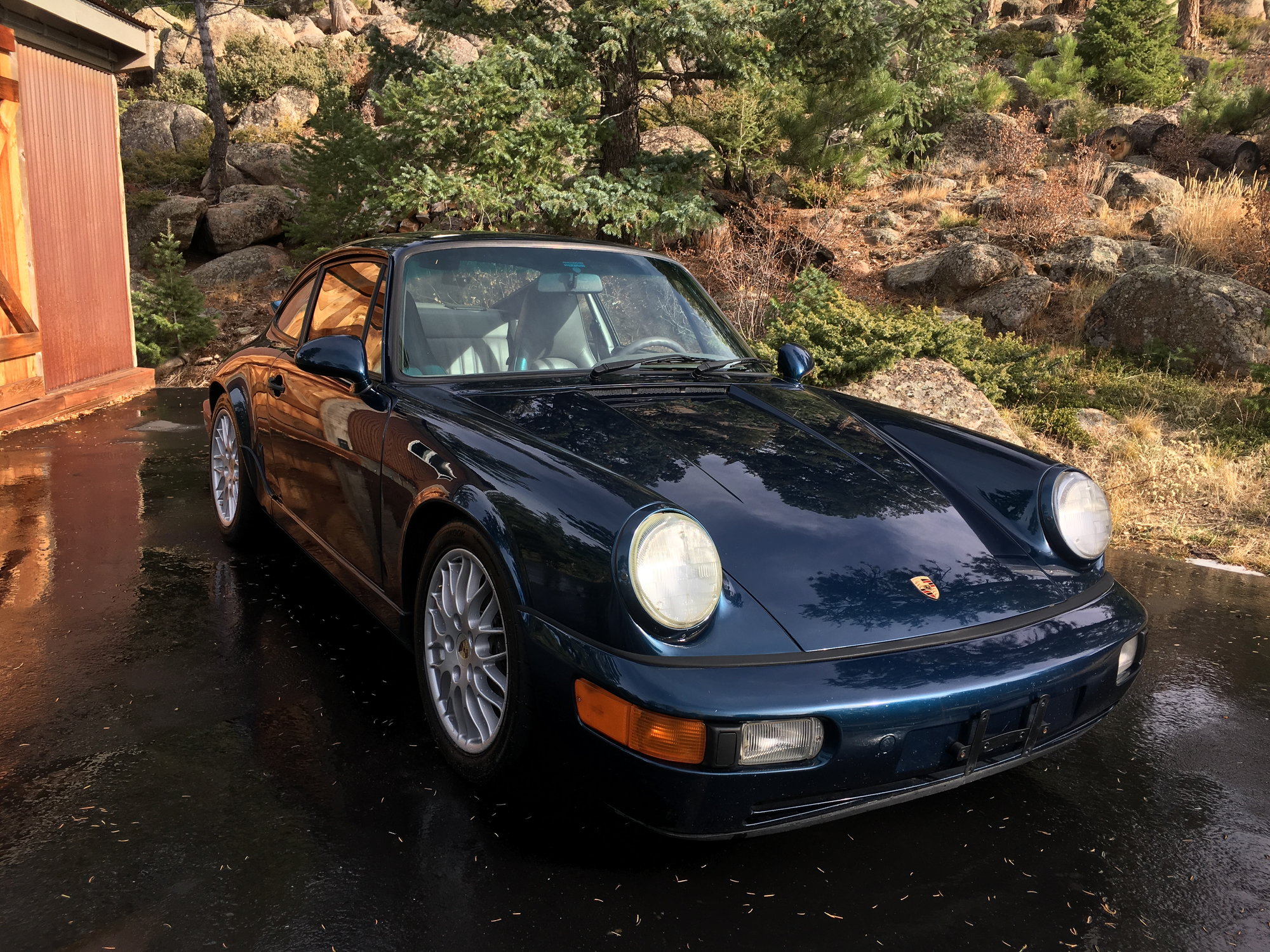 1993 Porsche 911 - 1993 Porsche Carrera 4 Coupe - Gorgeous Amazon Green and Well Maintained - Used - VIN WP0AB2963PS420142 - 124,500 Miles - 6 cyl - AWD - Manual - Coupe - Other - Evergreen, CO 80439, United States