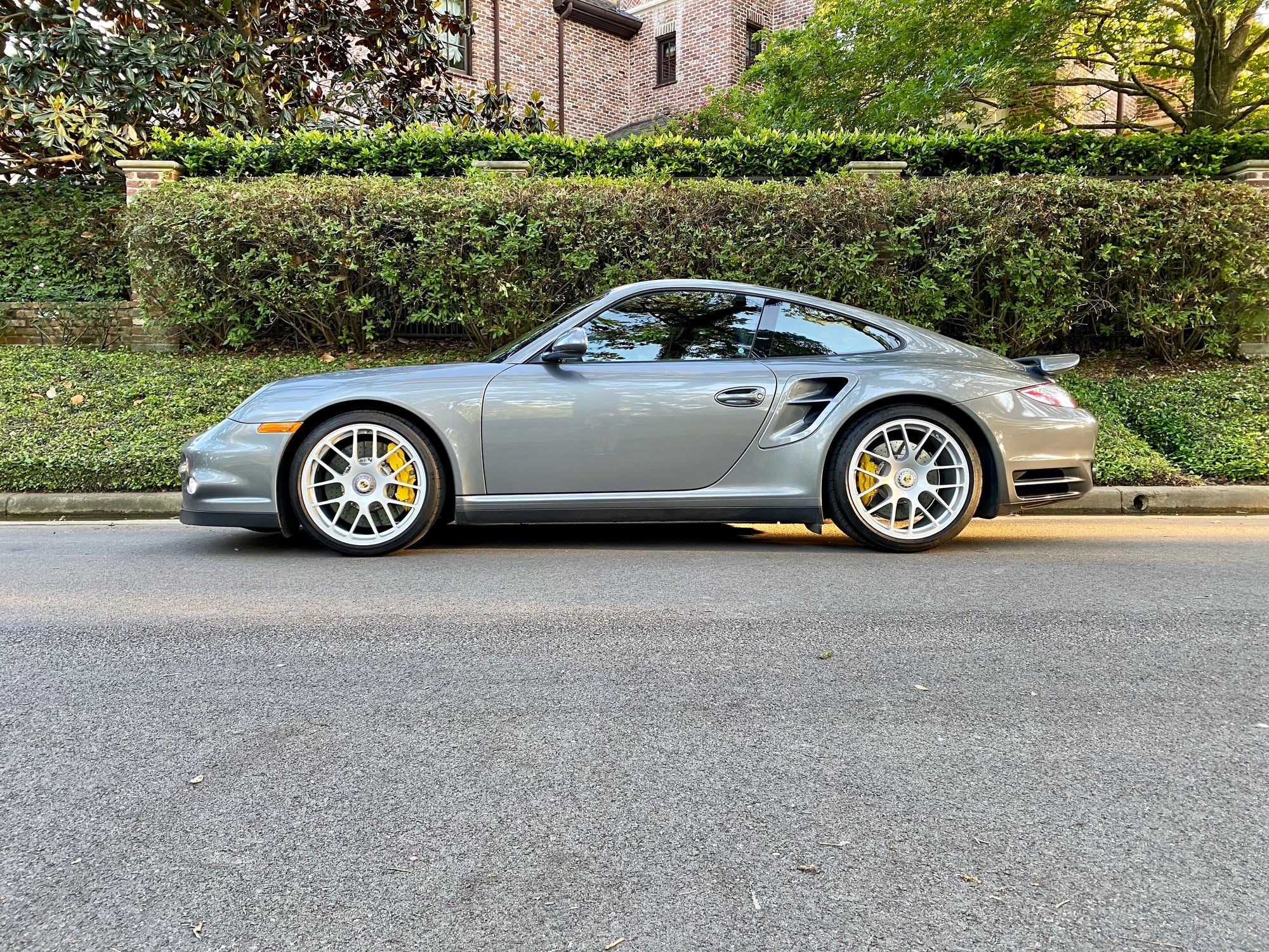 2011 Porsche 911 - CPO 2011 911 Turbo S Meteor Grey/Sea Blue Full Leather 24.5k miles - Used - VIN WP0AD2A94BS766483 - 24,500 Miles - 6 cyl - AWD - Automatic - Coupe - Gray - Houston, TX 77008, United States