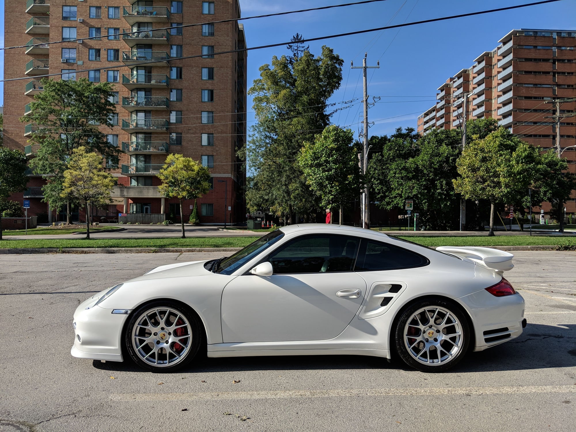2008 Porsche 911 - 2008 911 Turbo 997TT - Manual, Coupe, Aerokit - Used - VIN WP0AD29948S784107 - 59,000 Miles - 6 cyl - 4WD - Manual - Coupe - White - Burlington, ON L7L4Y8, Canada