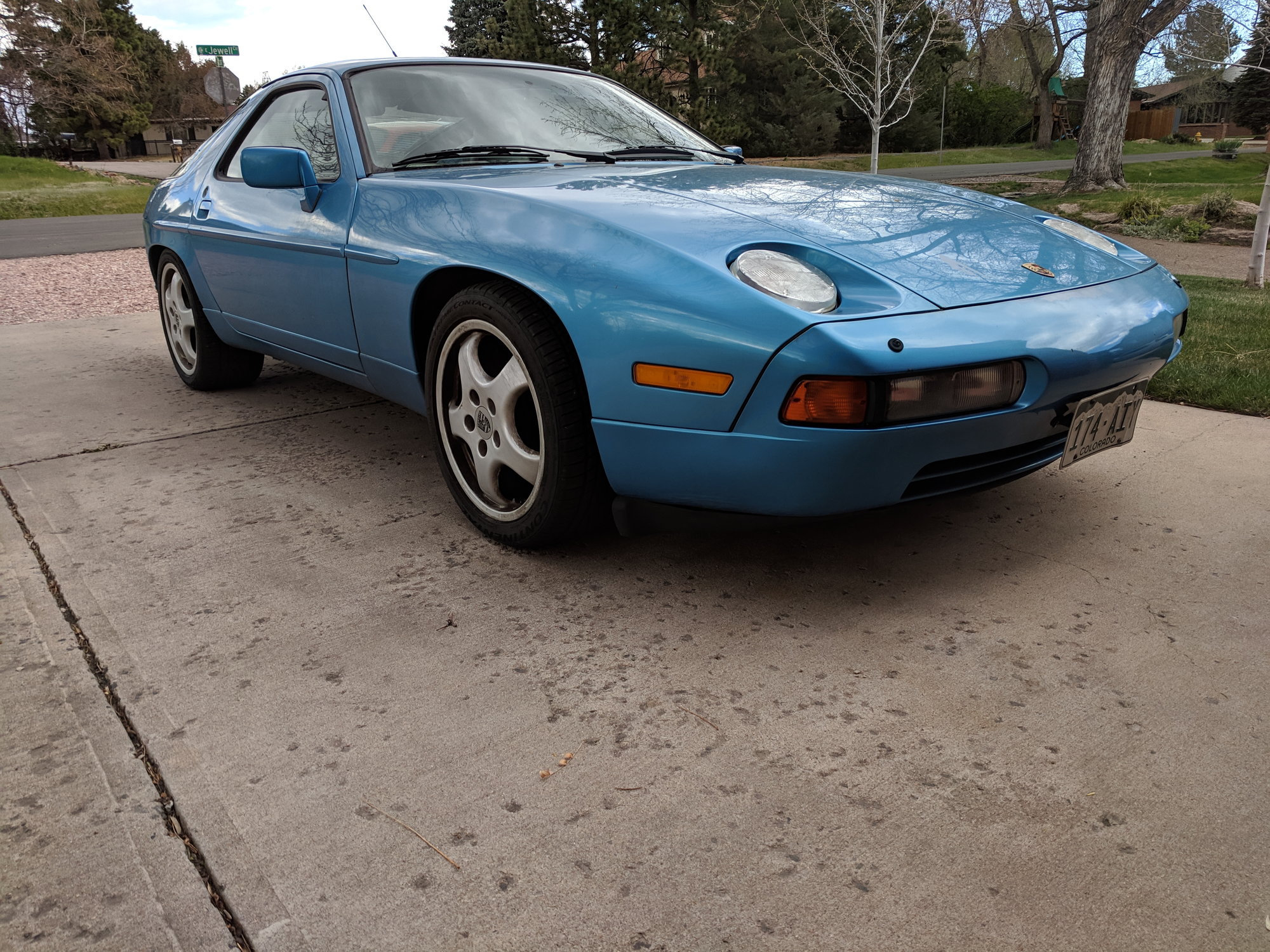 1991 Porsche 928 - 1991 Porsche 928 S4 for sale - Used - VIN WP0AA2920MS810319 - 140,000 Miles - 8 cyl - 2WD - Automatic - Coupe - Blue - Denver, CO 80231, United States