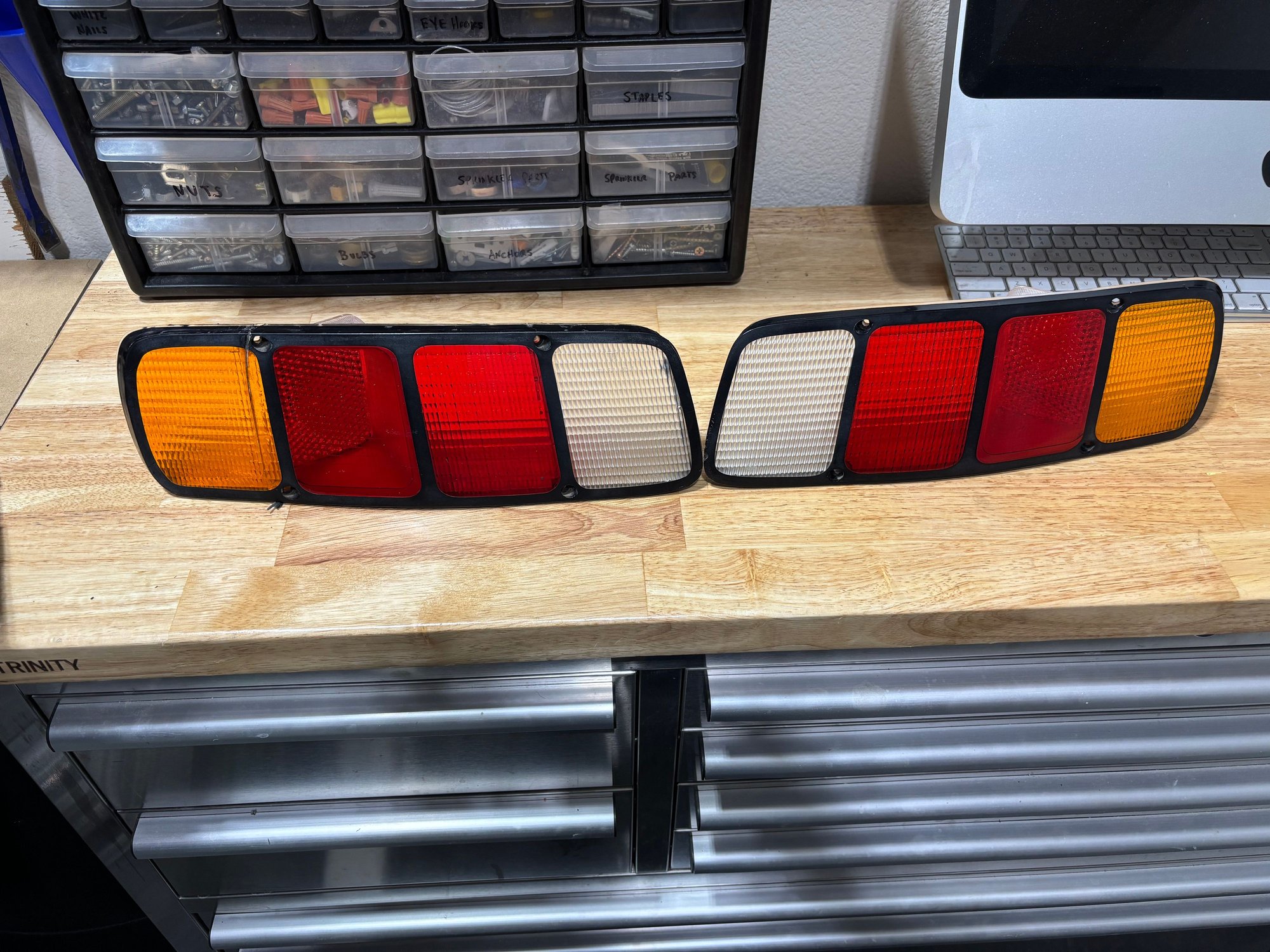 Exterior Body Parts - Porsche 928S Euro Rear Taillight Lenses - Used - 1983 Porsche 928 - Colorado Springs, CO 80908, United States